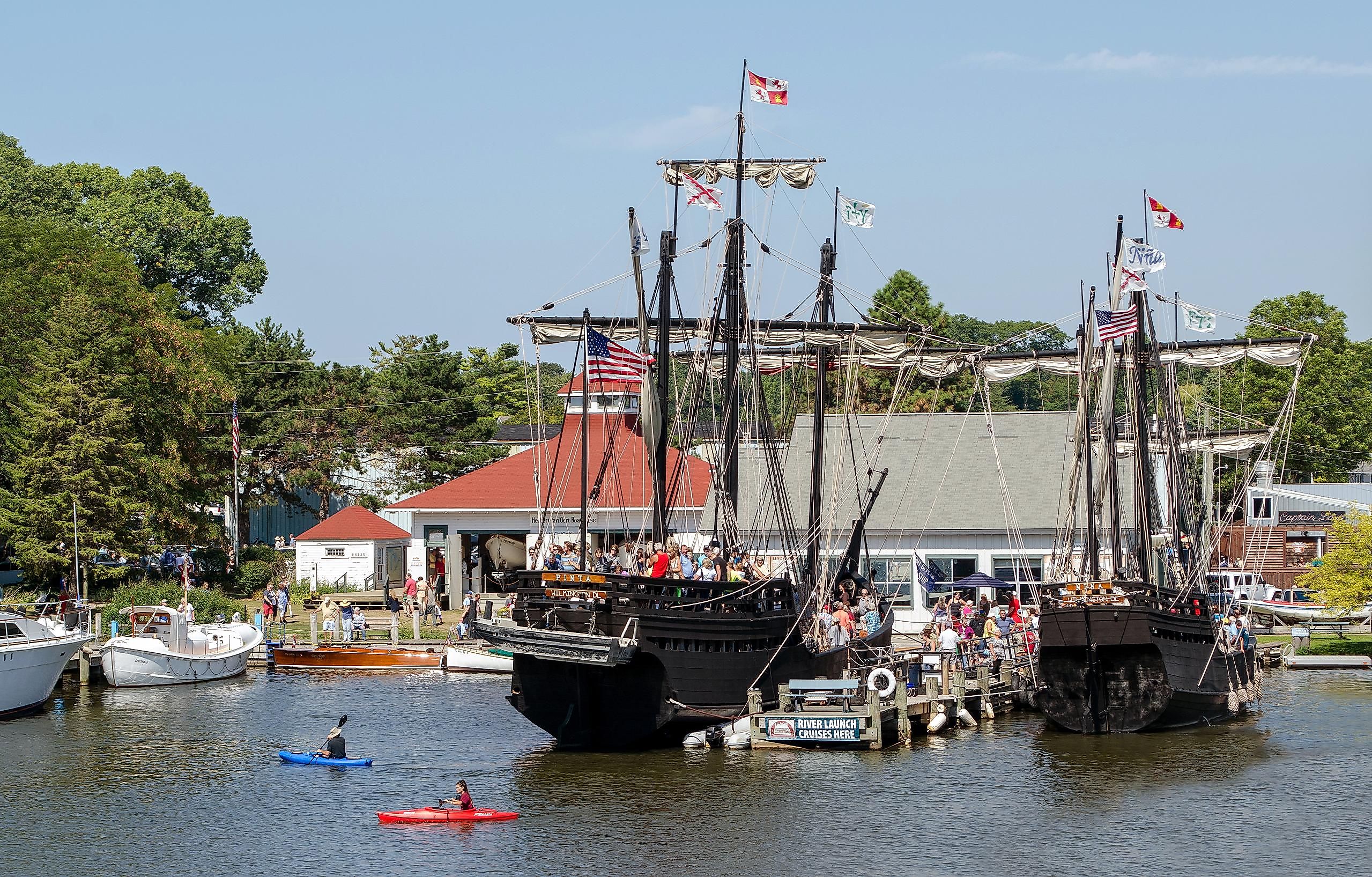 The harbor at South Haven, Michigan. Editorial credit: Susan B Sheldon / Shutterstock.com.