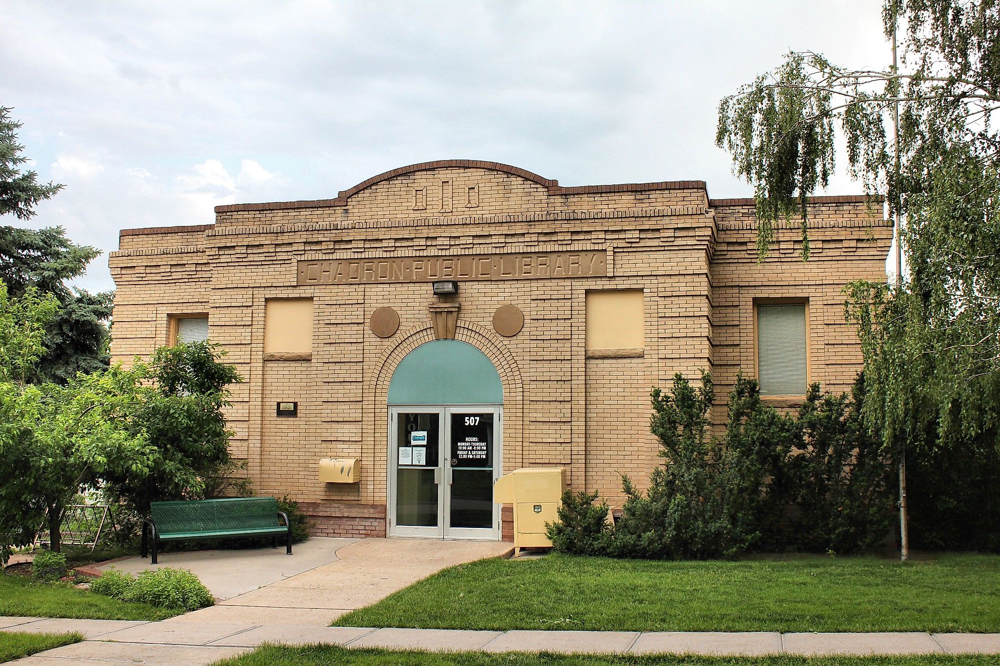 Chadron Public Library, Nebraska. Image credit Tom McLaughin via Flickr.