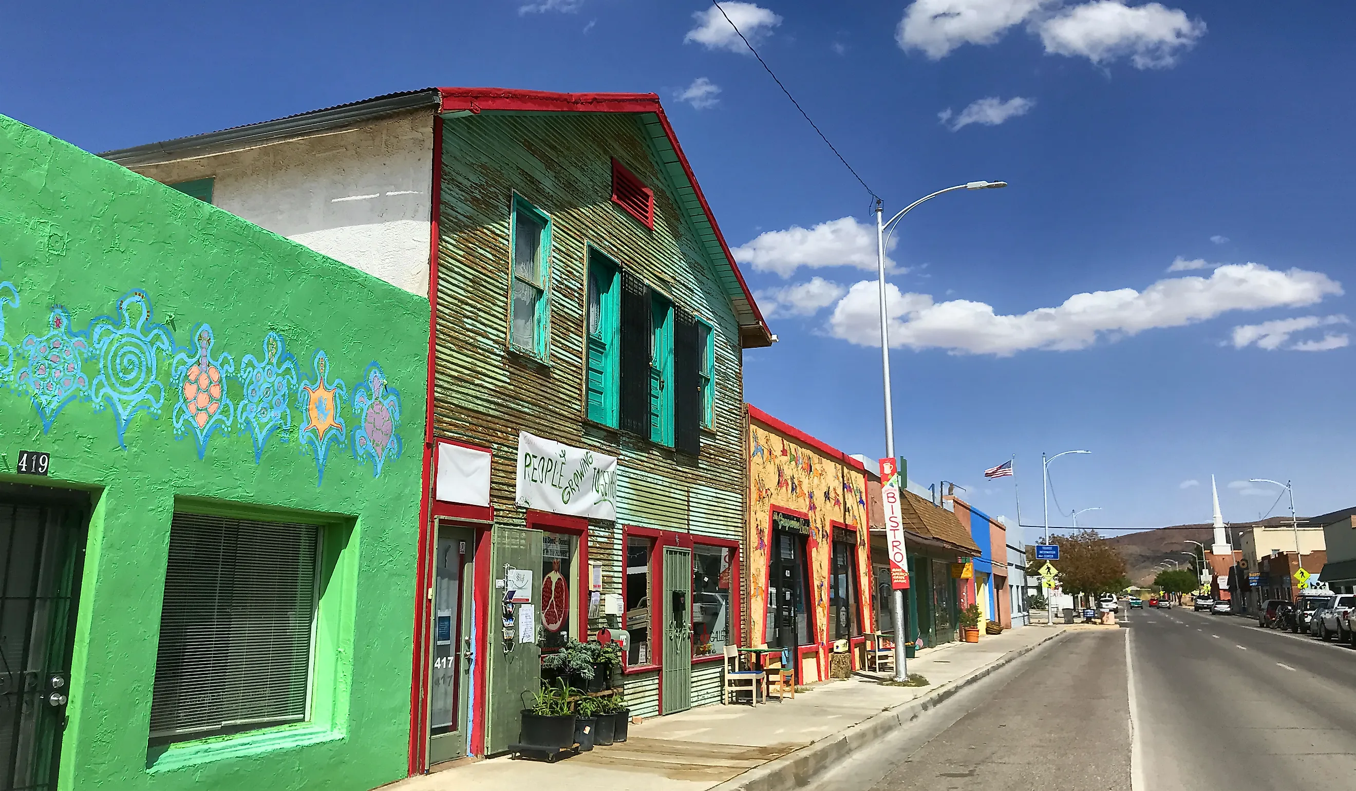 Truth or Consequences, New Mexico. By Jeff Vincent - CC BY 2.0, Wikimedia Commons.