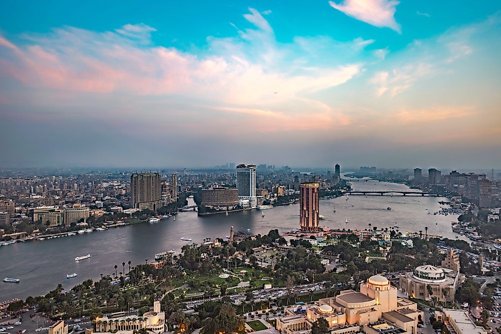 Cairo, Egypt, is widely considered to be the most populated city in the Middle East. Editorial credit: Direction Studio / Shutterstock.com.