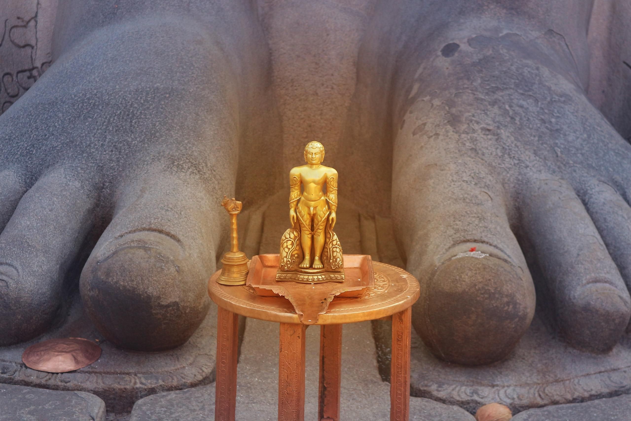 Gomateshwara Bahubali is a famous figure amongst Jains.