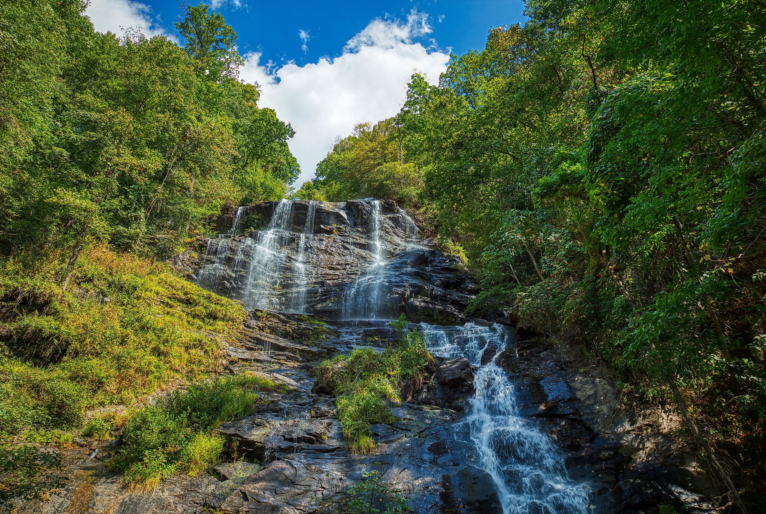 Amicalola Falls State Park in Dawsonville Georgia.