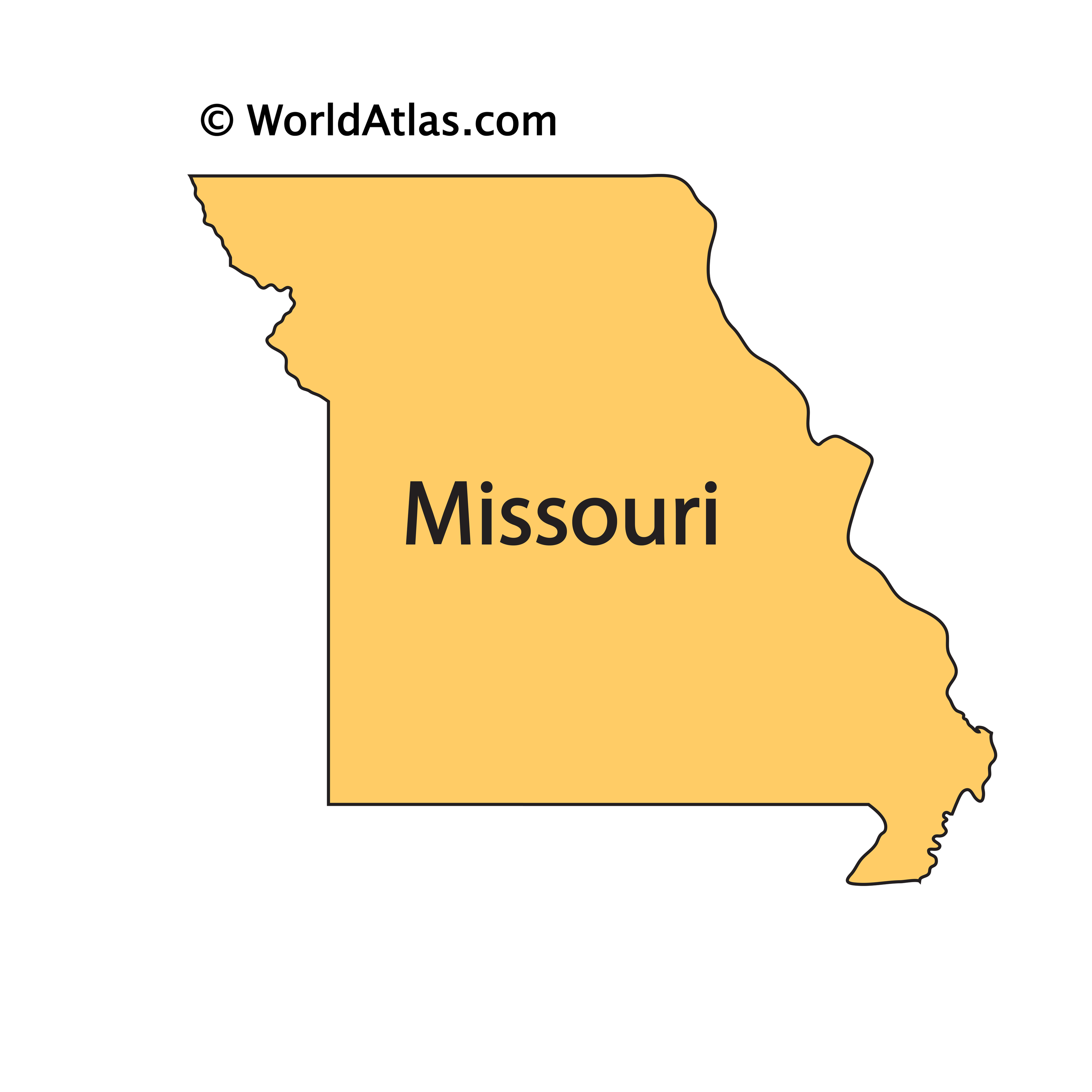 Missouri Maps And Facts World Atlas