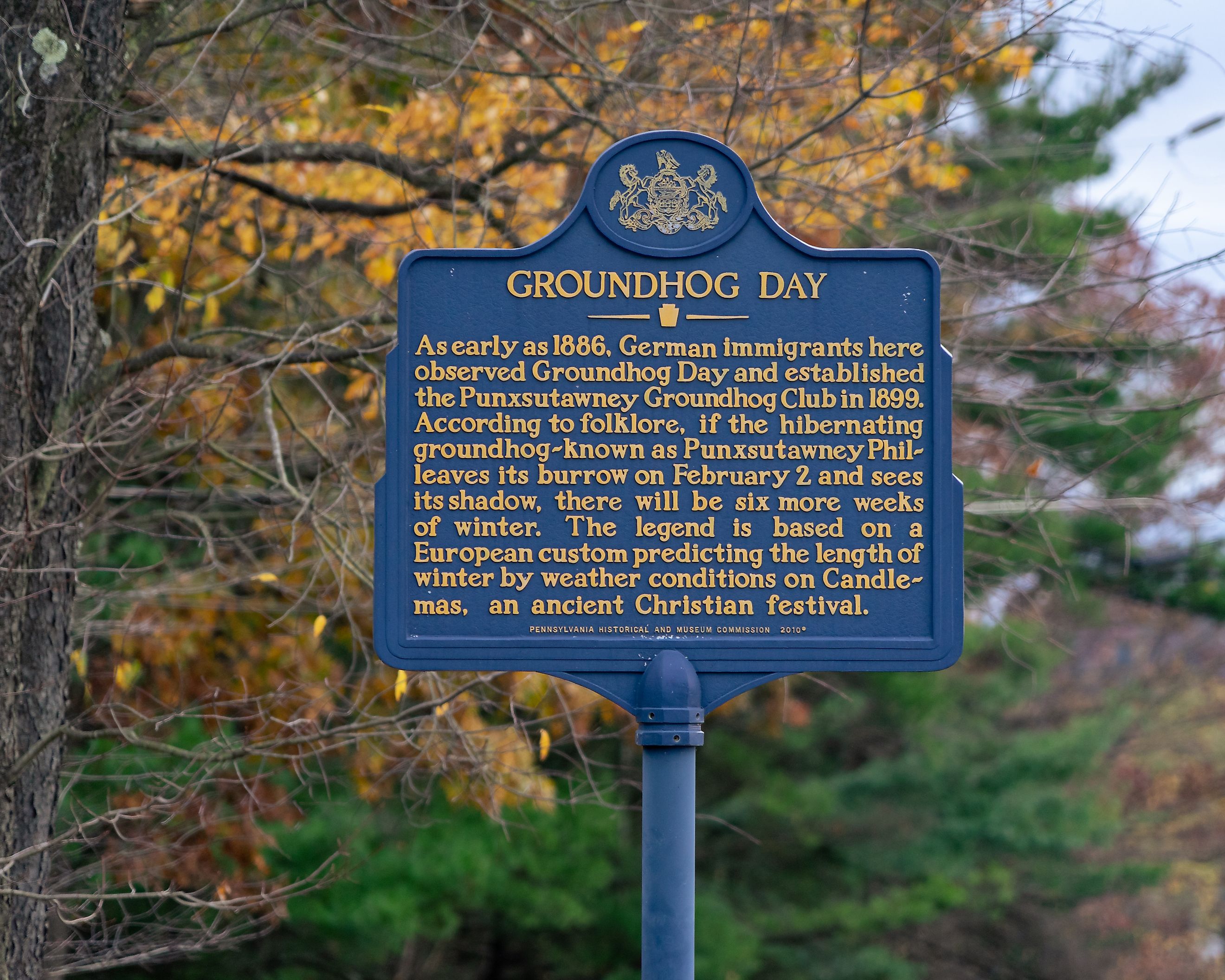 Groundhog Day in Punxsutawney, Pennsylvania. Editorial credit: KLiK Photography / Shutterstock.com