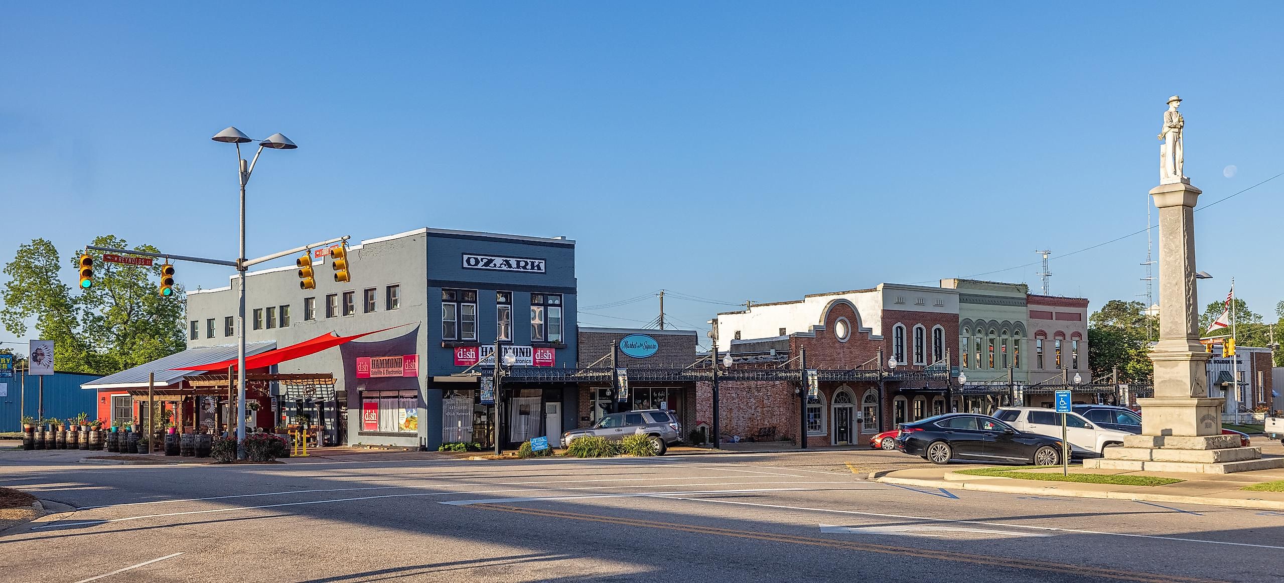 Ozark, Alabama. Editorial credit: Roberto Galan / Shutterstock.com