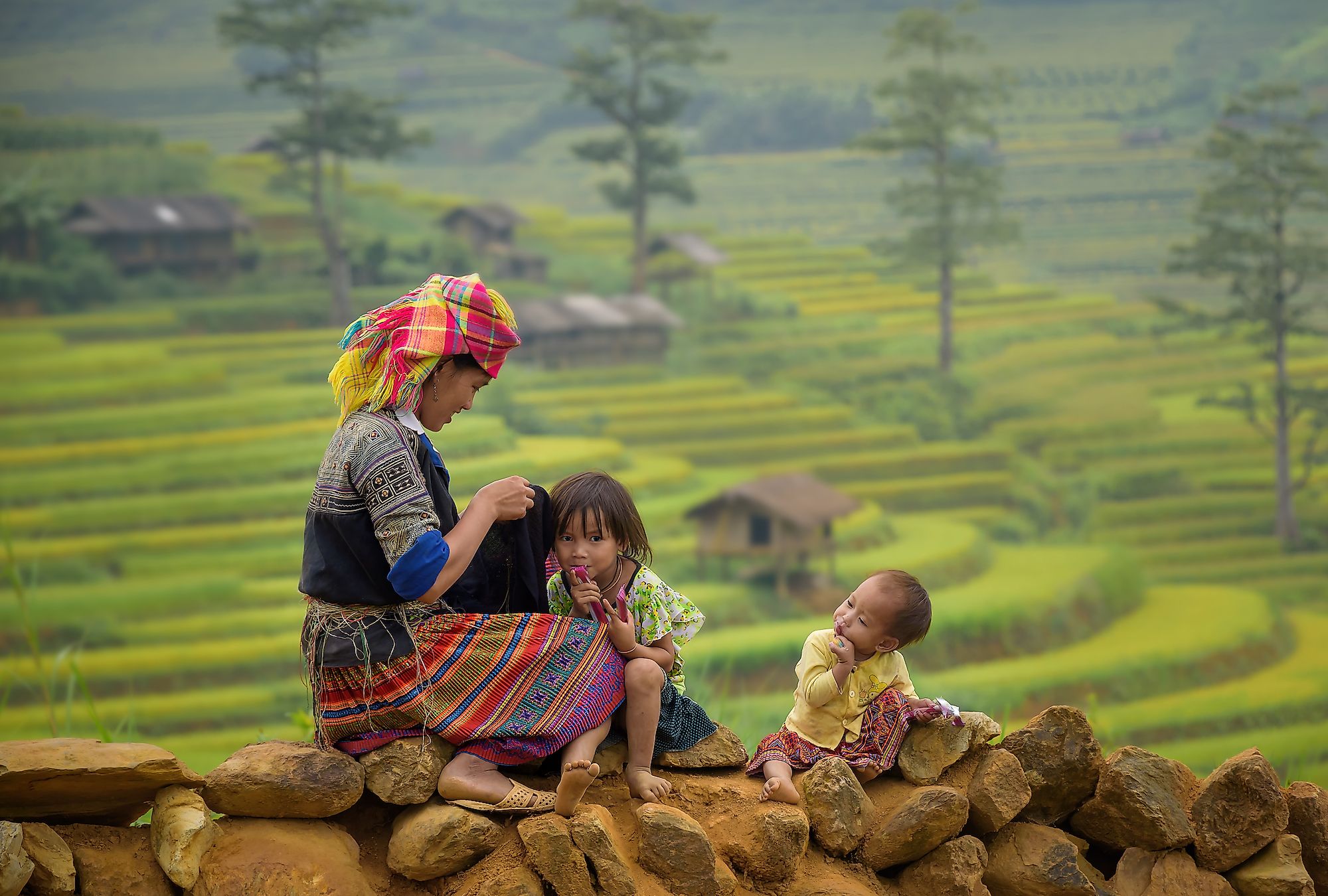 Chinese rural families were allowed to have two children if the first born was a girl. Image credit: Suriya99/Shutterstock.com