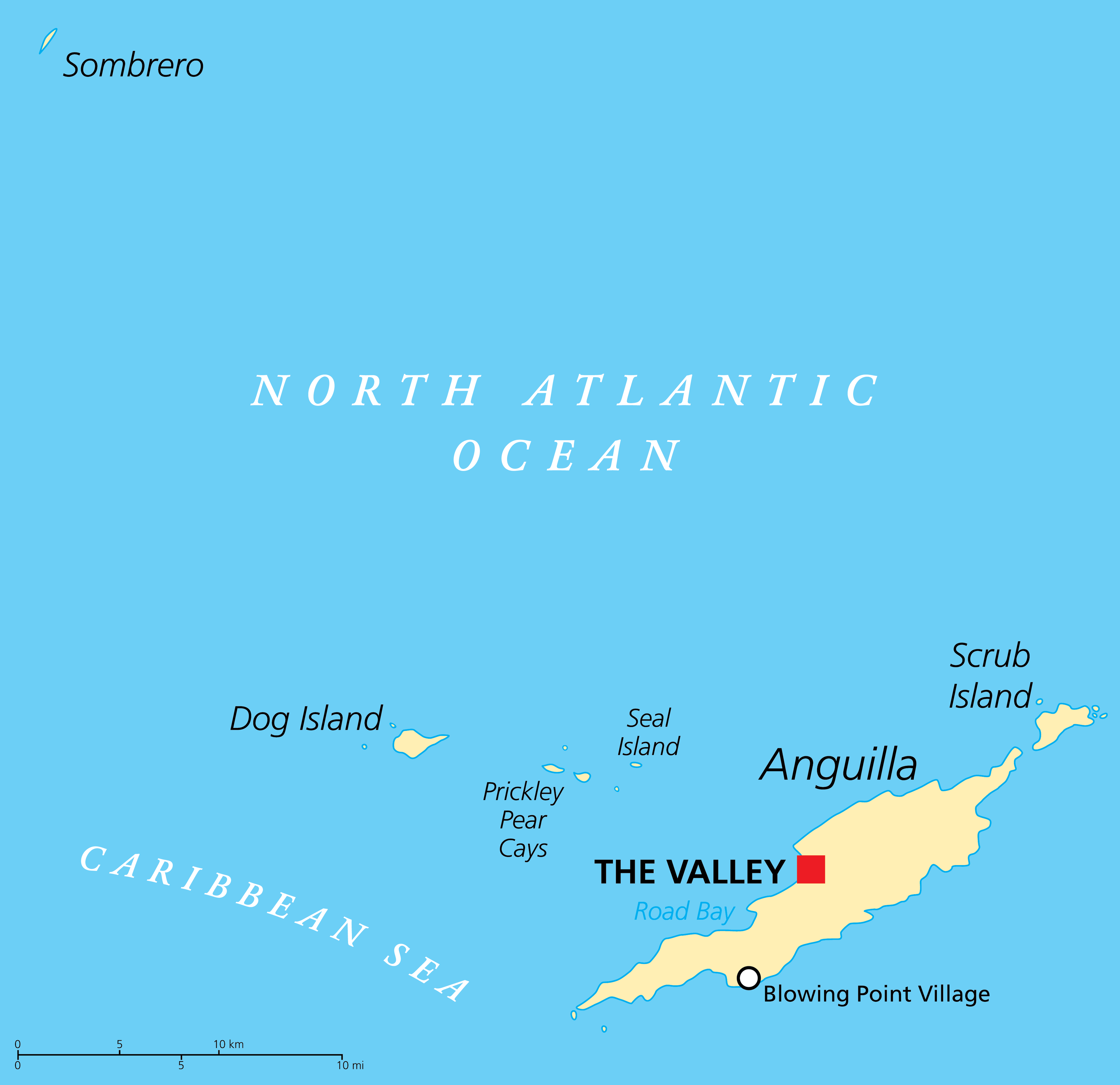 Anguilla Maps Facts World Atlas