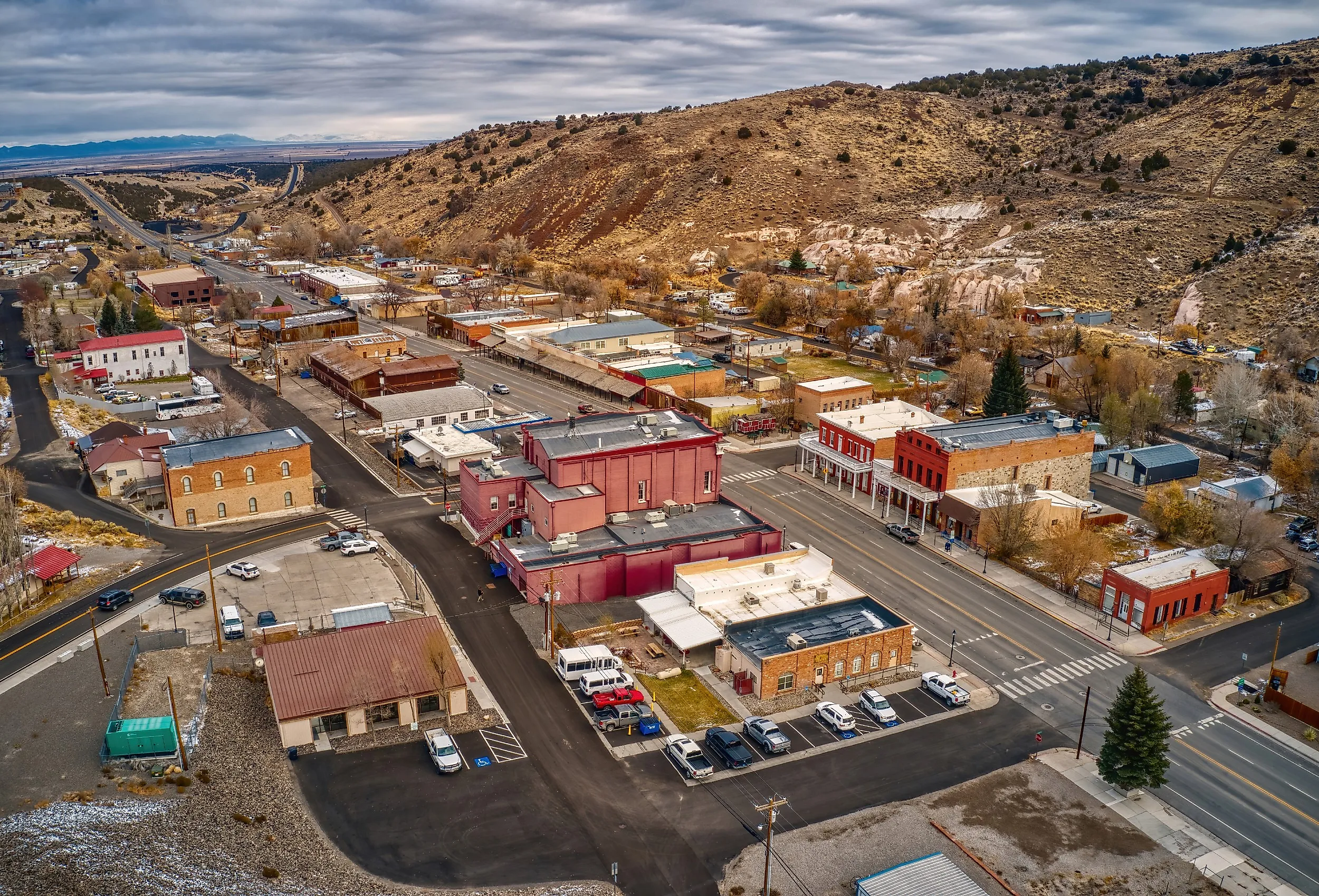 Downtown Eureka, Nevada. Image credit Jacob Boomsma via Shutterstock