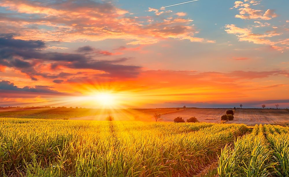 Much of the American Midwest has a humid continental climate.