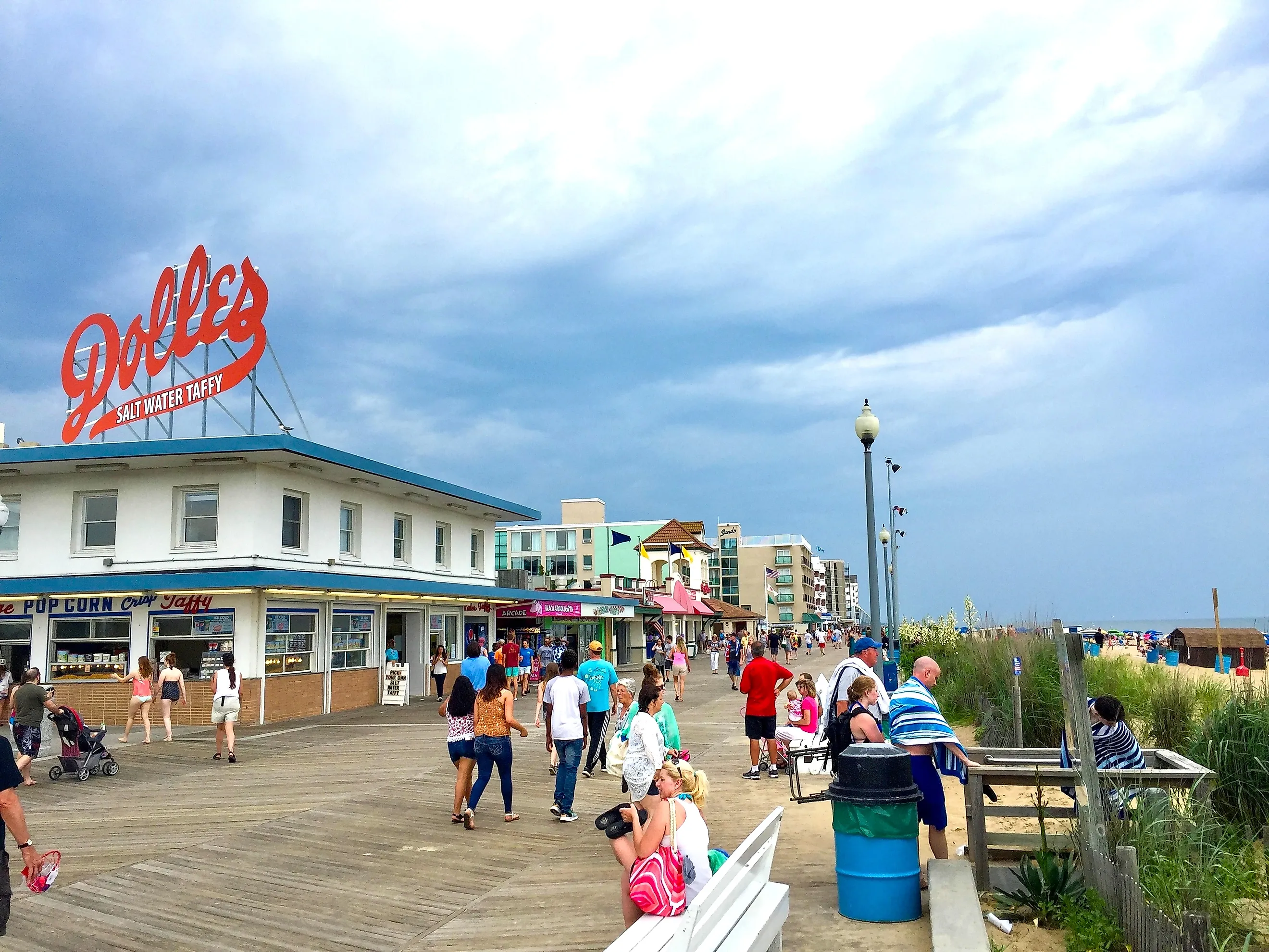 The boardwalk at Rehoboth Beach, Delaware. Image credit: JTTucker / Shutterstock.com.