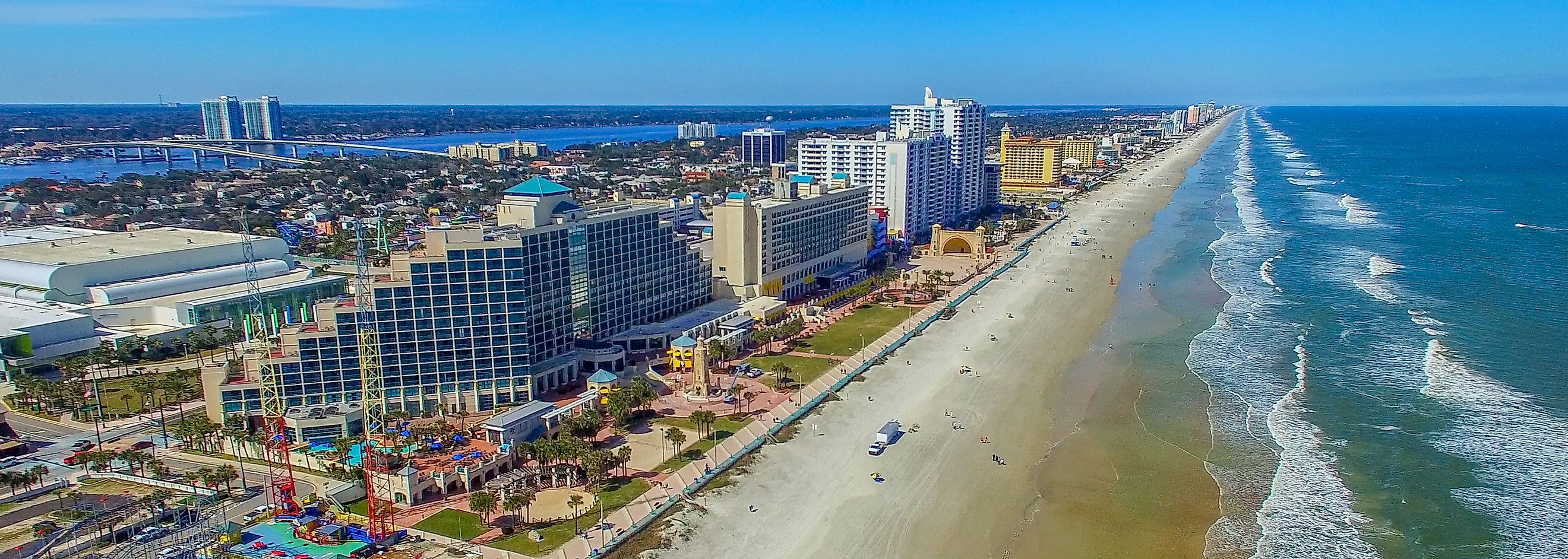 Downtown Fort Walton Beach in Florida marks one of the best places for seniors to call home. Editorial credit: pisaphotography / Shutterstock.com
