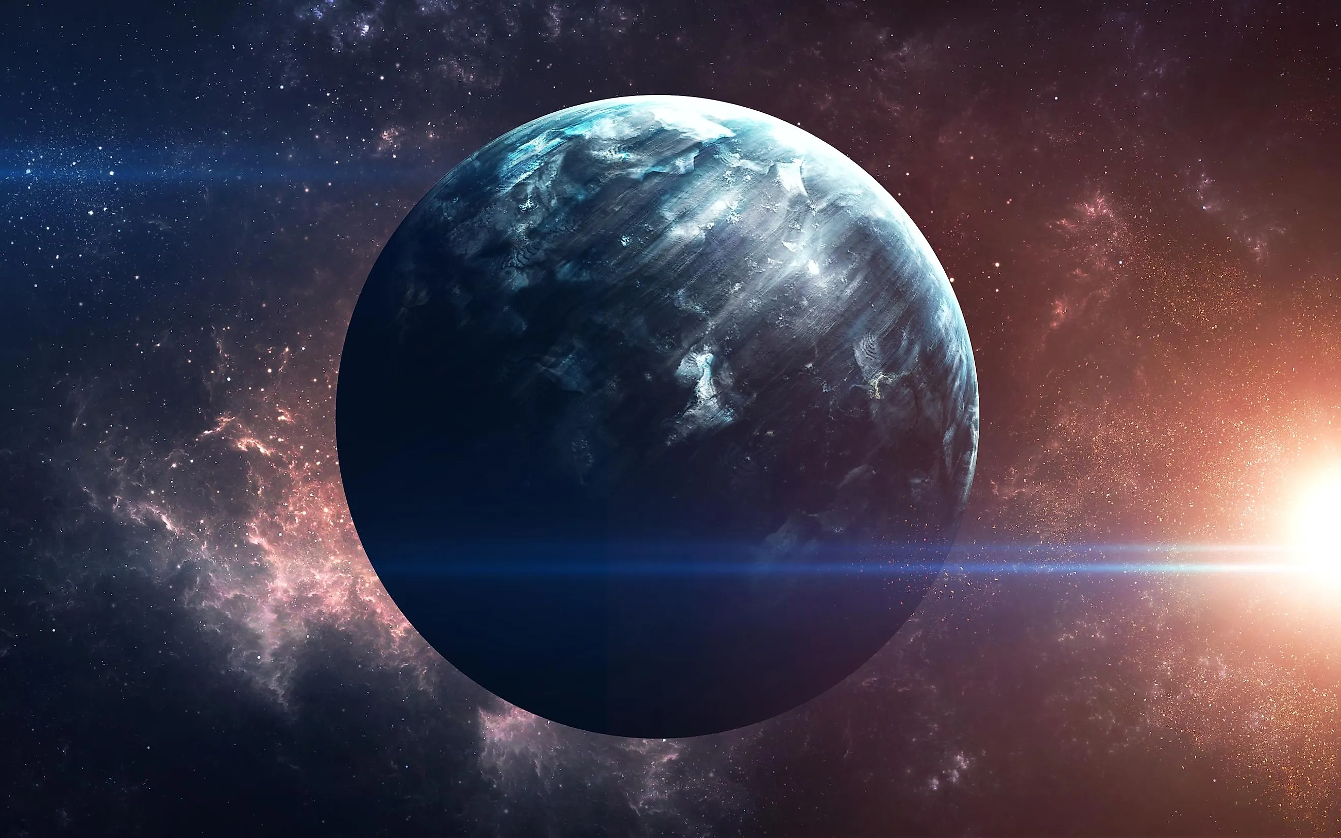 An Illustration of Planet X (Planet Nine)