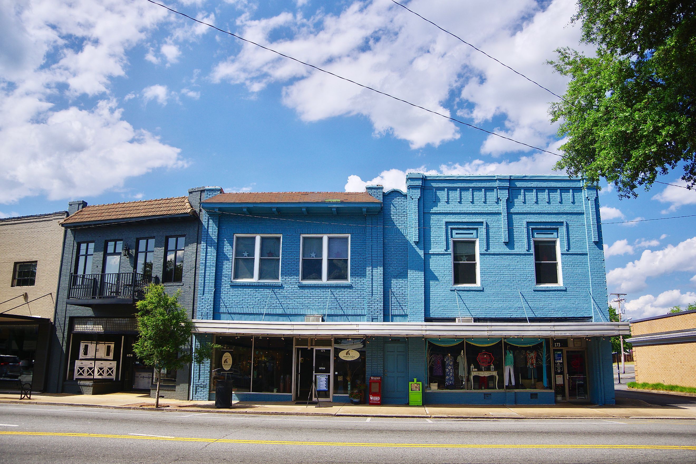 Businesses along Main Street (US 221A/US 74Bus) in Forest City, North Carolina, United States, By Brian Stansberry - Wikimedia Commons