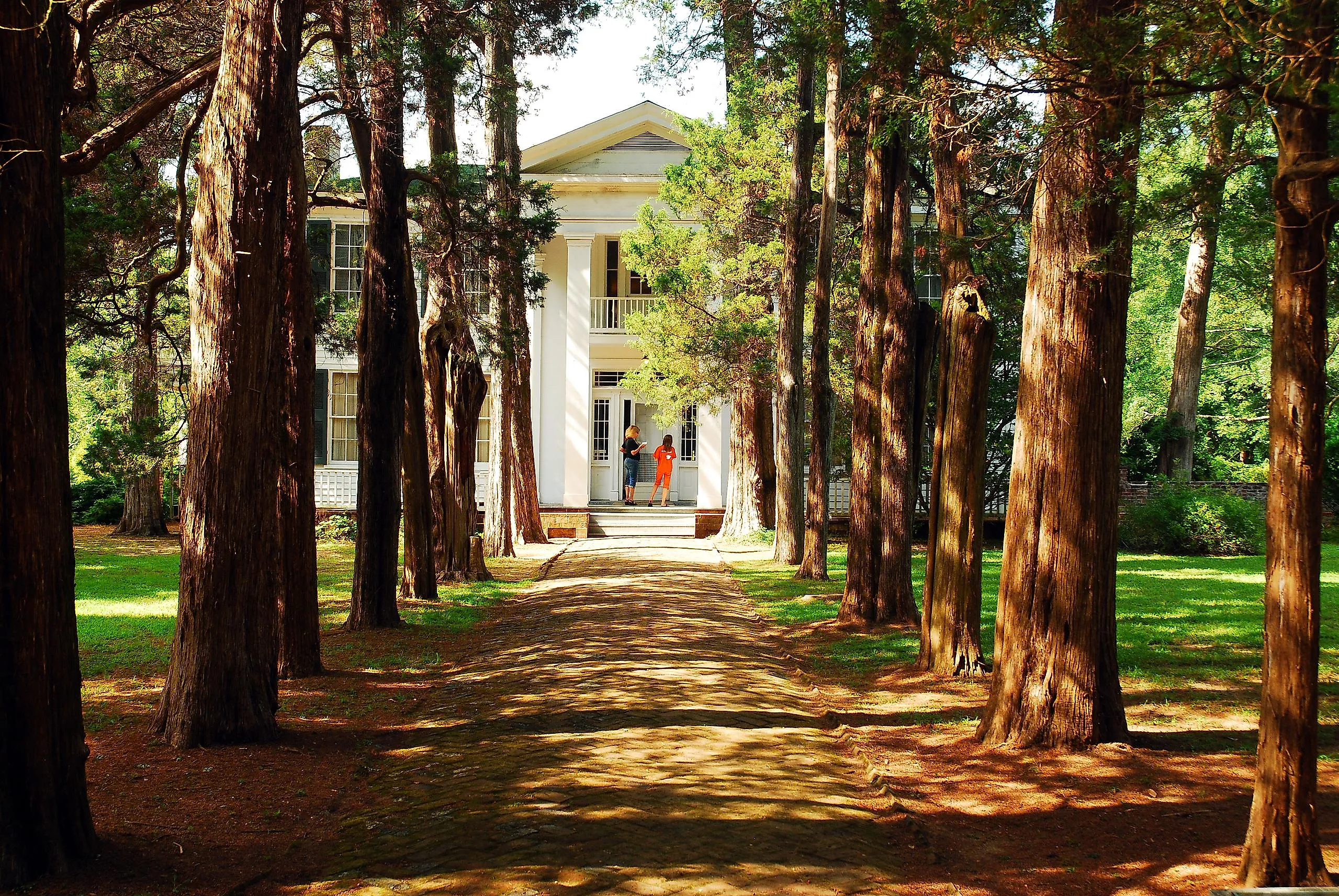 Rowan Oak, William Faulkner's home in Oxford, Mississippi.