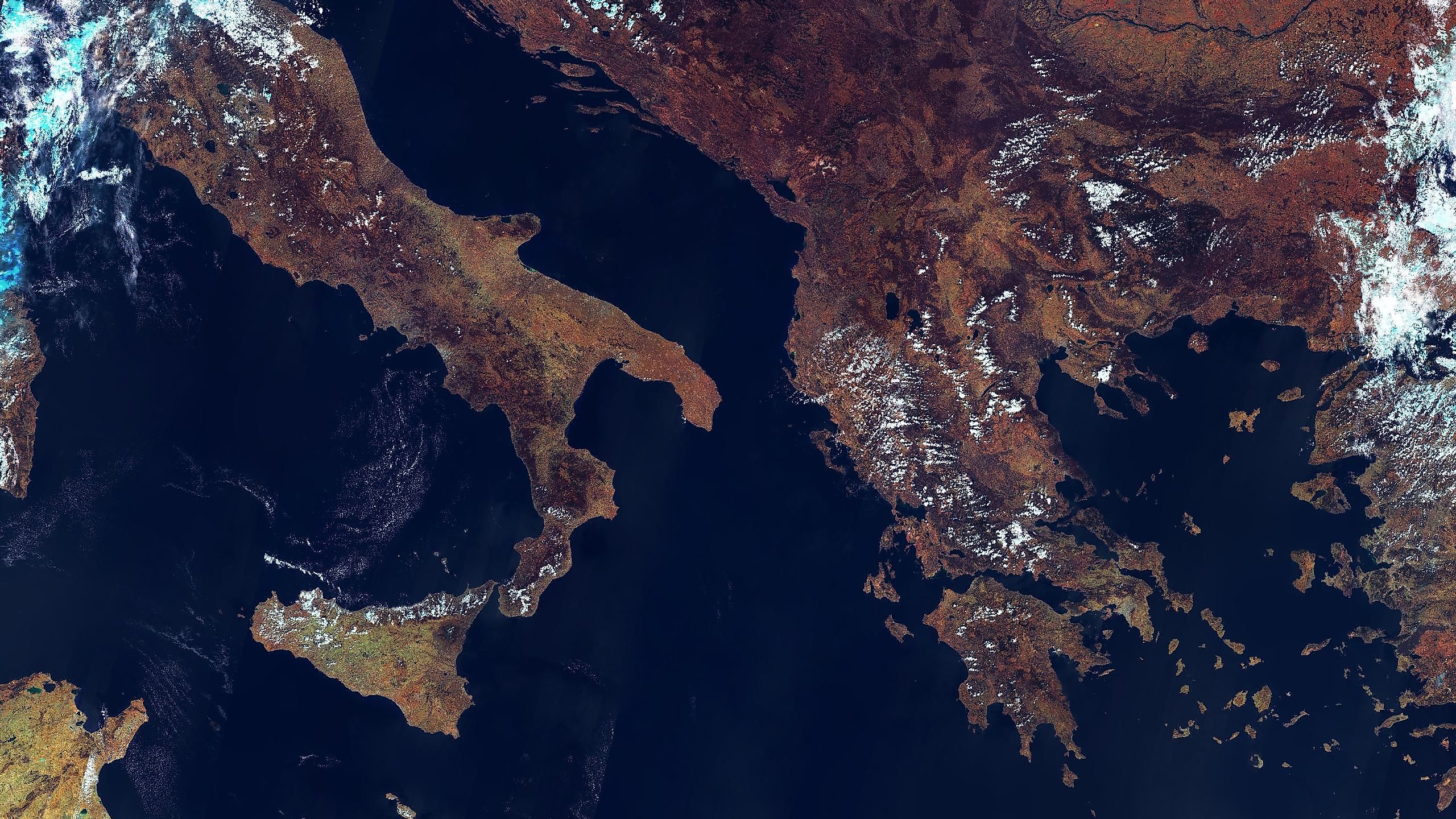 Fifteen countries and the British Overseas Territory of Gibraltar make up Southern Europe. Image credit: Trismegist san/Shutterstock