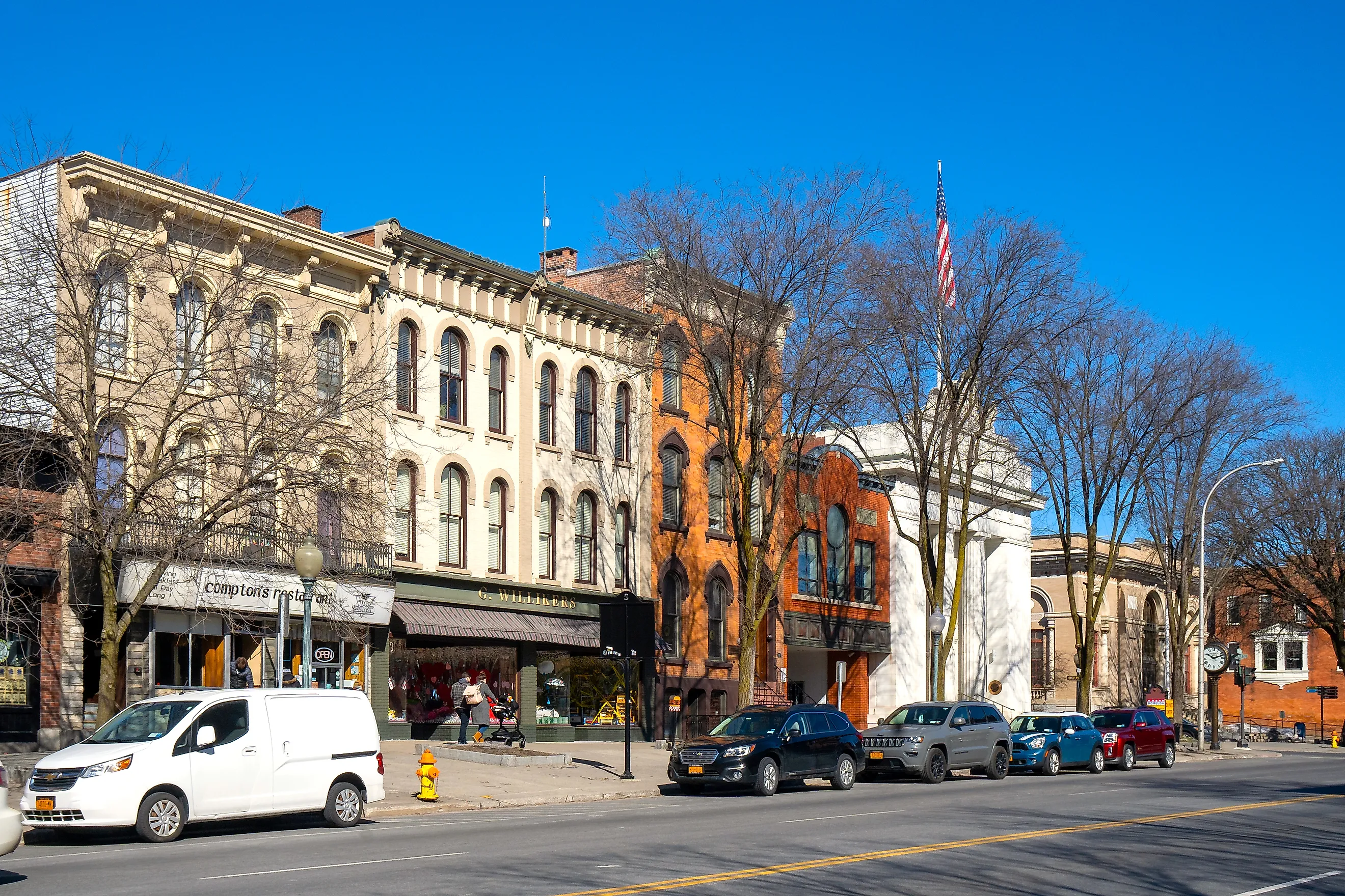 Downtown Saratoga Springs, New York. Brian Logan Photography / Shutterstock.com,