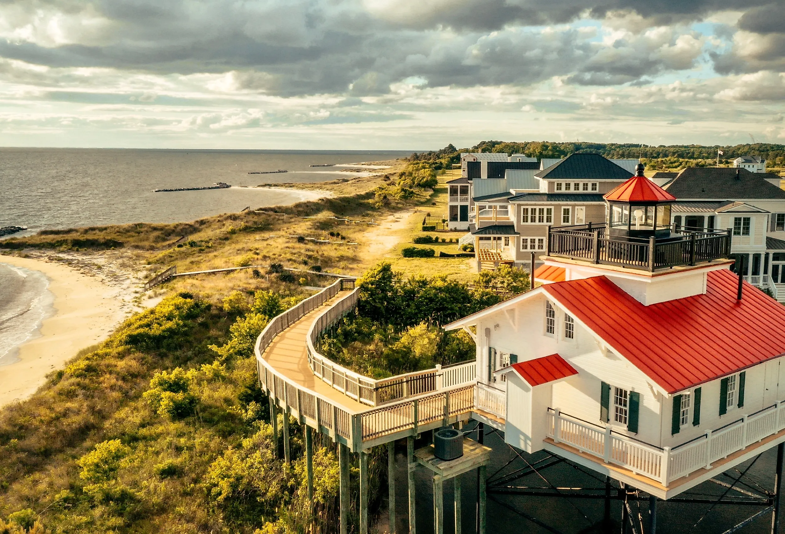Bay Creek in Cape Charles, Virginia.