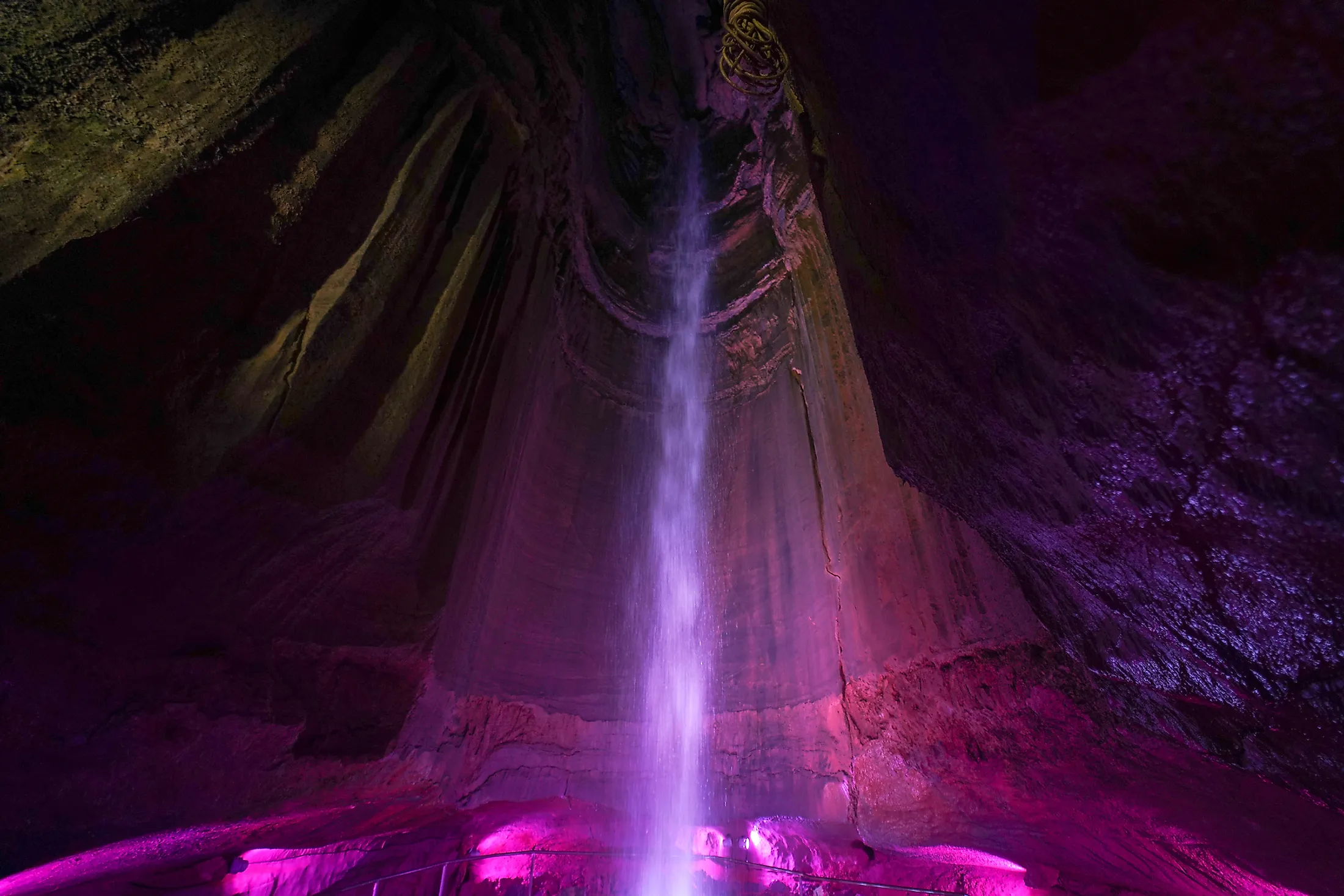 Ruby Falls, Tennessee - WorldAtlas