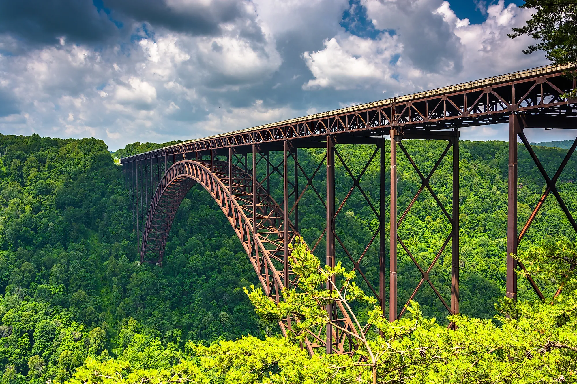 New River Gorge Bridge in West Virginia.