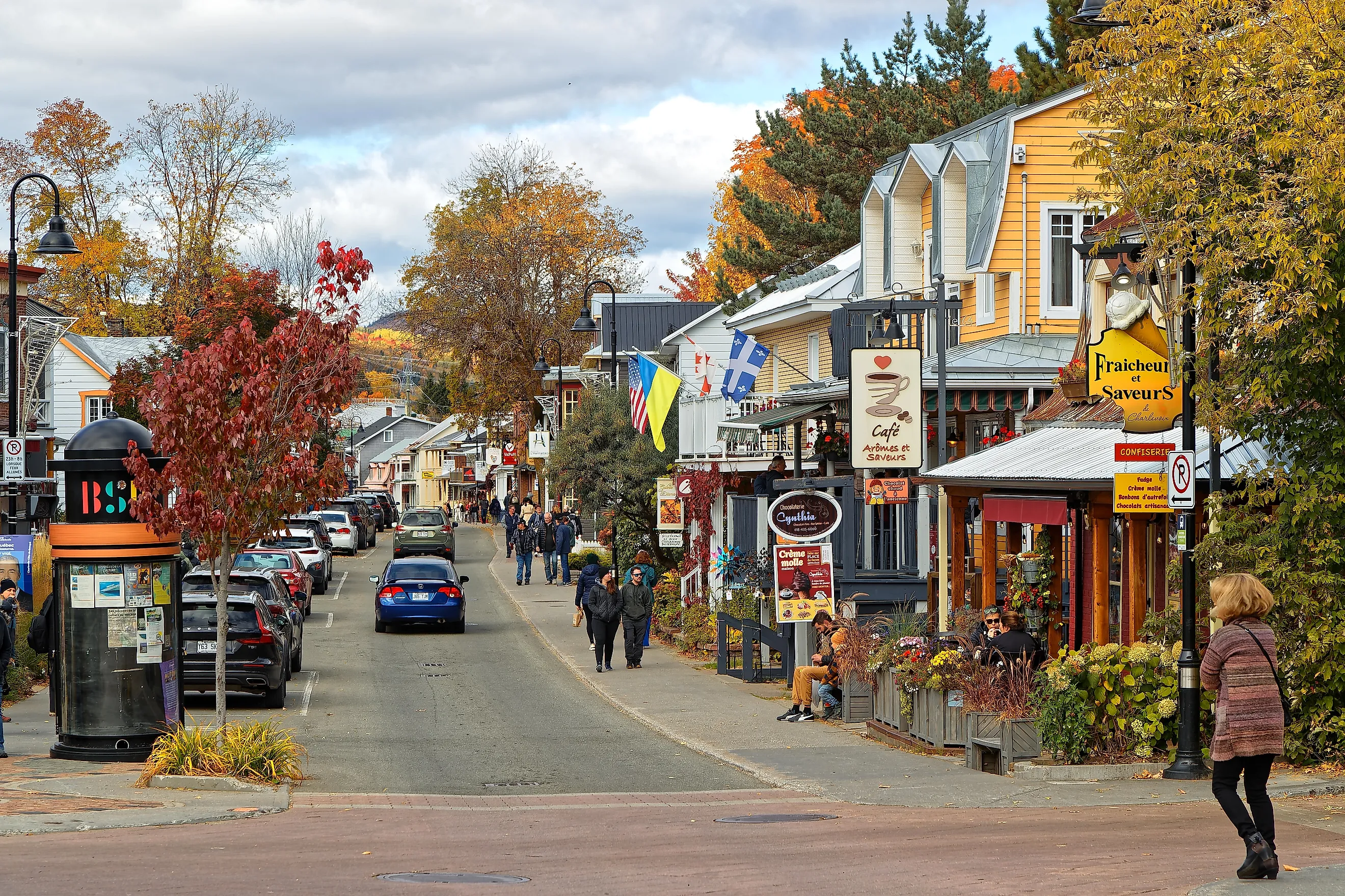 Downtown Baie Saint Paul, Quebec, Canada. Image credit: Pierre Jean Durieu / Shutterstock.com.