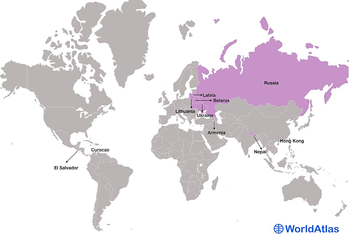 Top 10 places around the world with more women than men in the population.