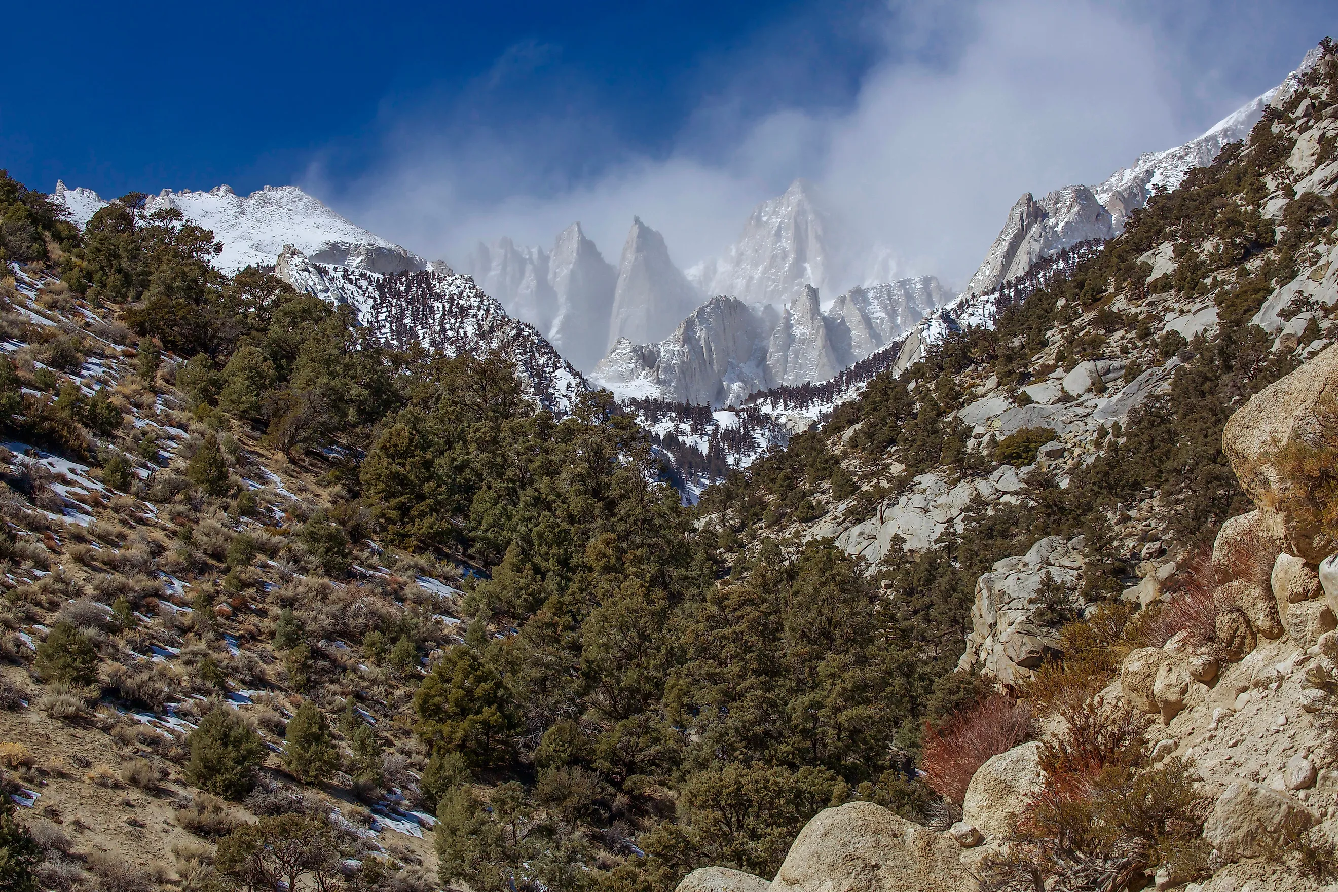 A beautiful landscape of the Mount Whitney, Sierra Nevadas. Credit: Wirestock Creators/ Shutterstock.com