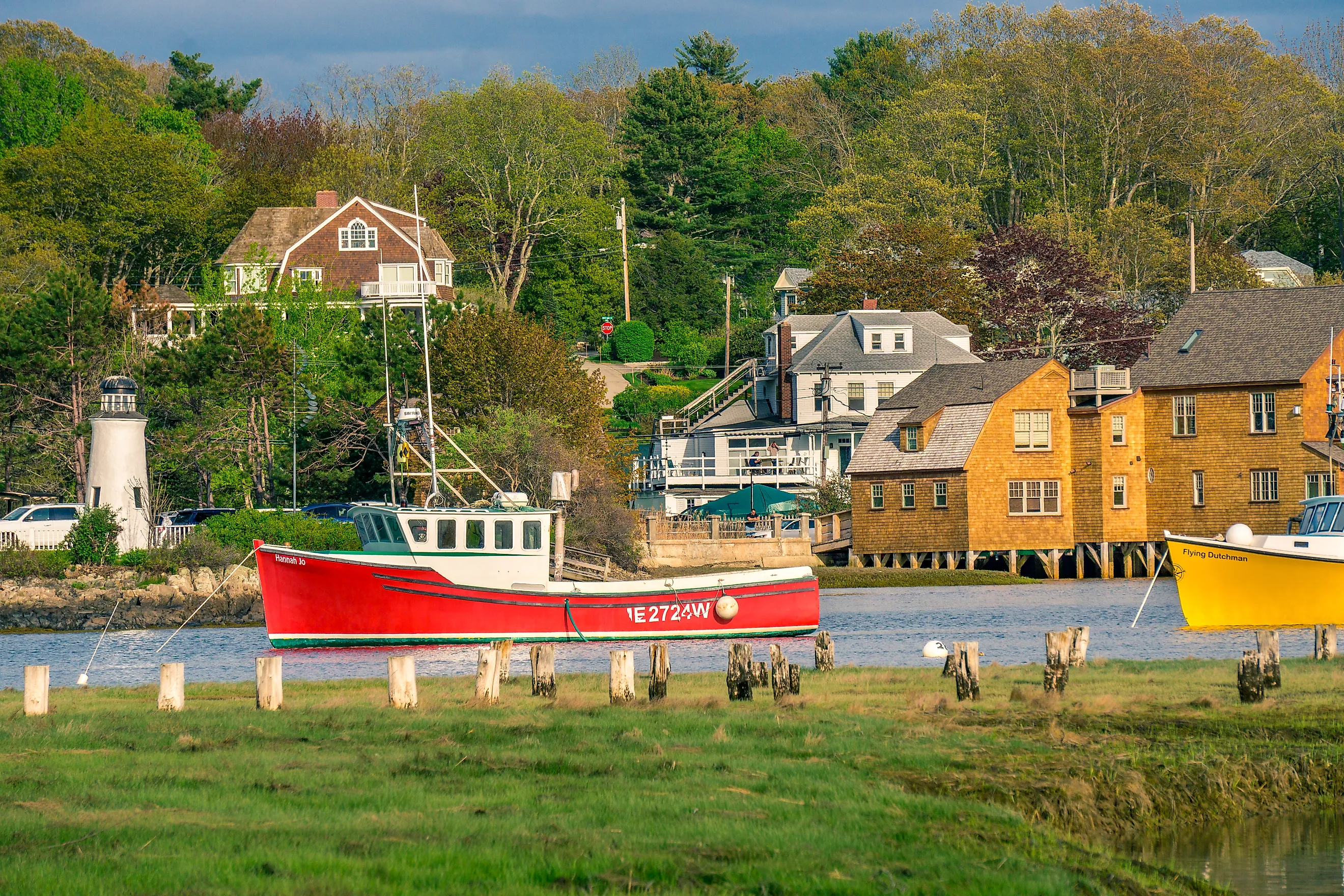 The harbor at Kennebunkport, Maine. Image credit: Pernelle Voyage / Shutterstock.com.