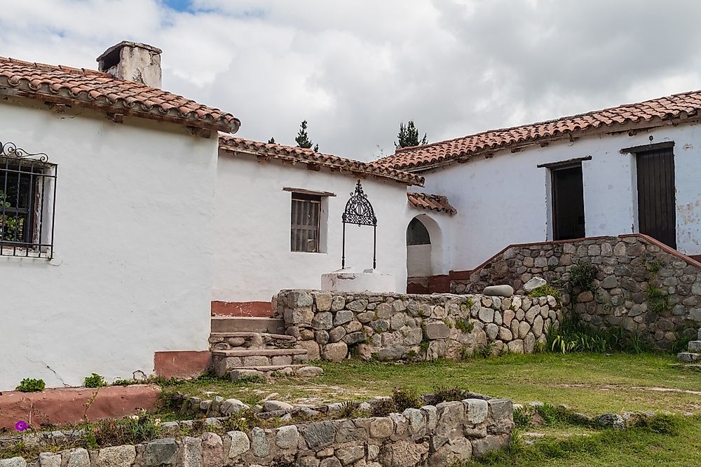 A traditional house in Tafi del Valle, Argentina.