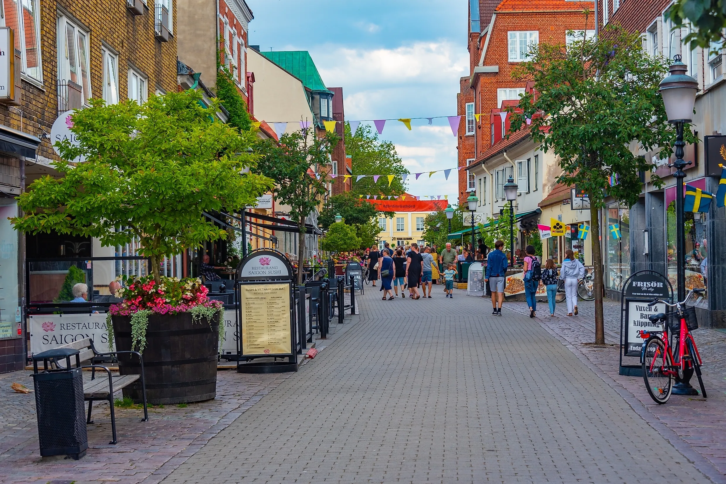 Ystad, Sweden. Editorial credit: trabantos / Shutterstock