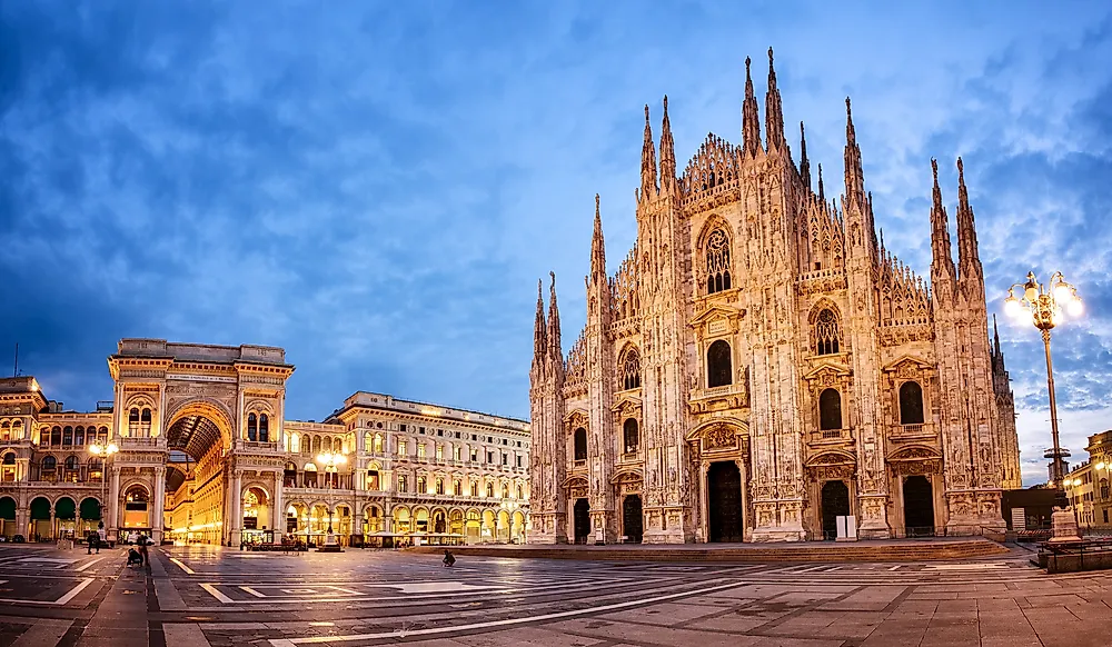The Milan Cathedral. 
