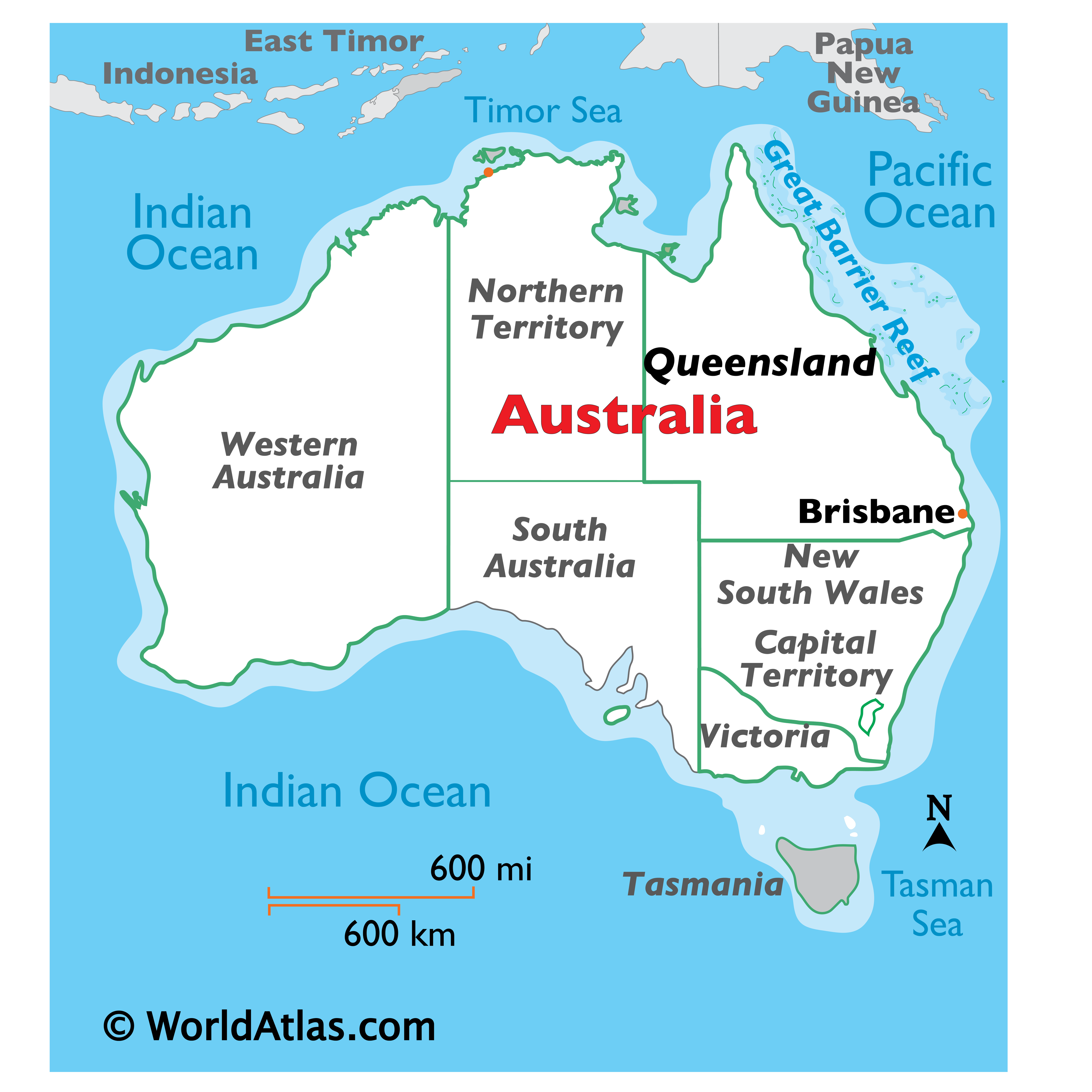 Maps Of Tasmanian