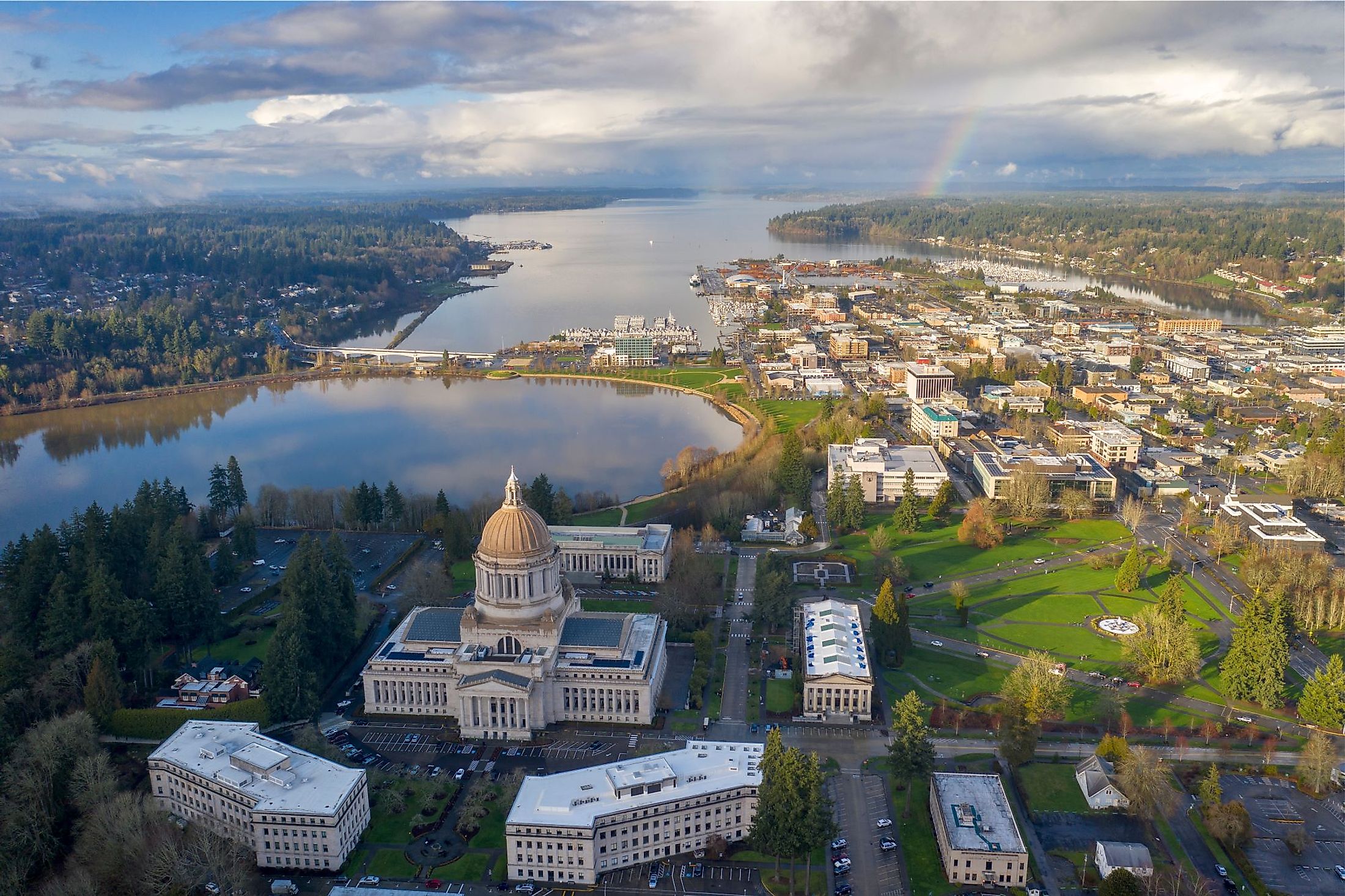 The City of Olympia in Washington State.