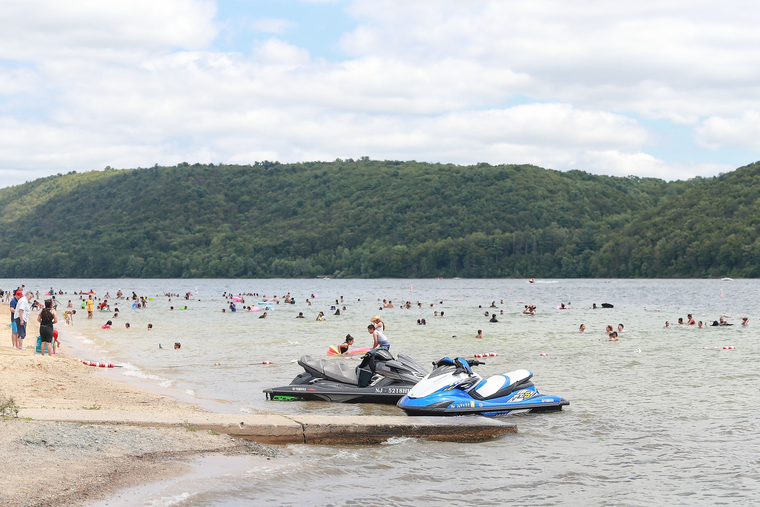 Beltzville State Park in Lehighton, Pennsylvania. Editorial credit: Helen89 / Shutterstock.com.