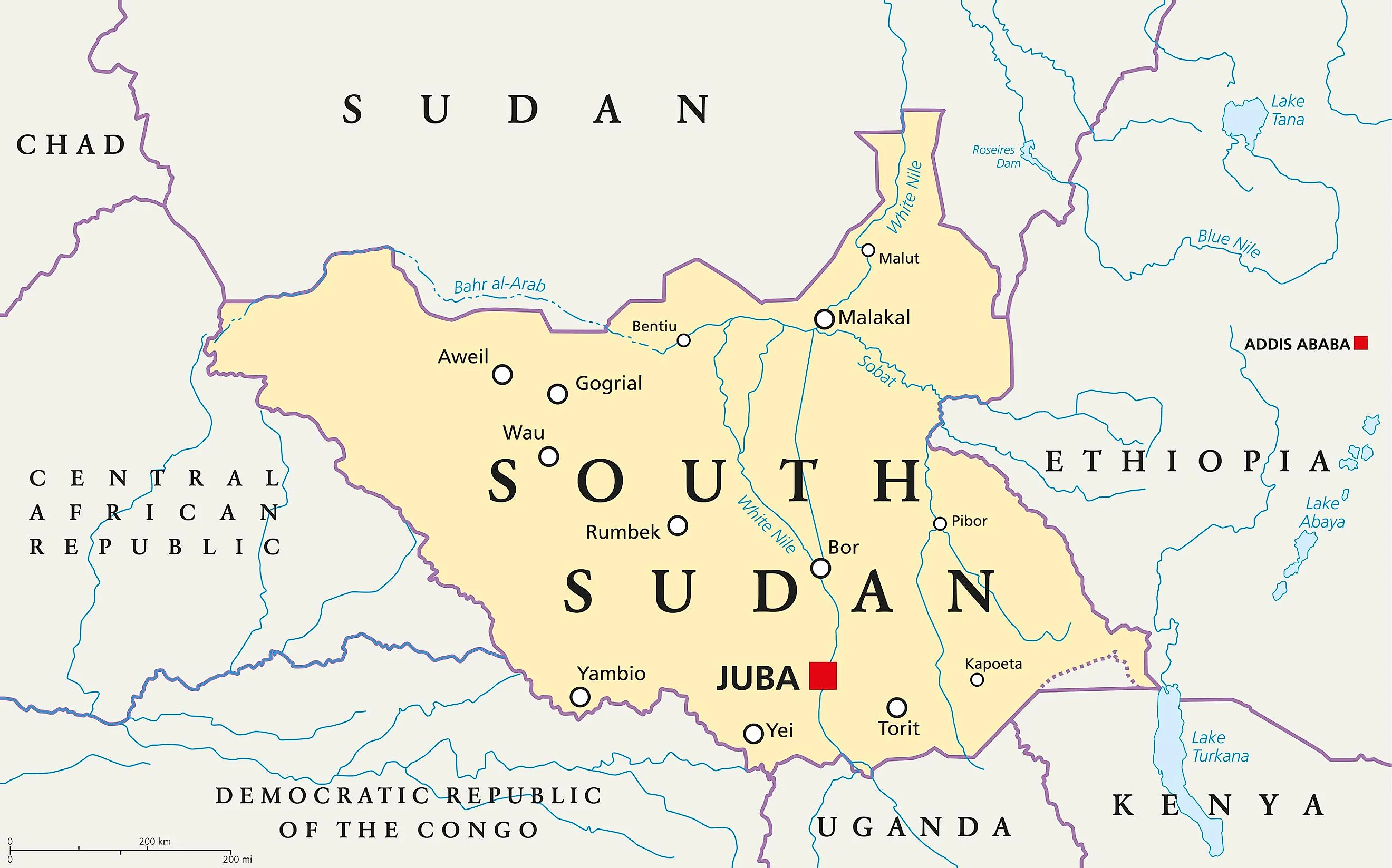 Where Is Sudan Located On The World Map United States Map