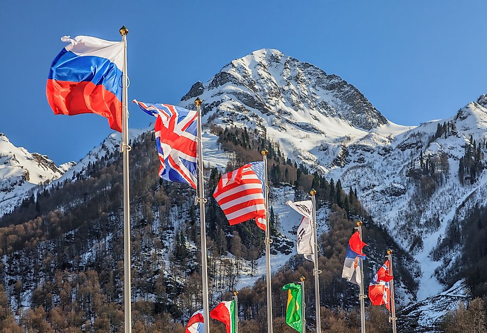 Flags are often intended to be a representation of national identity and pride.