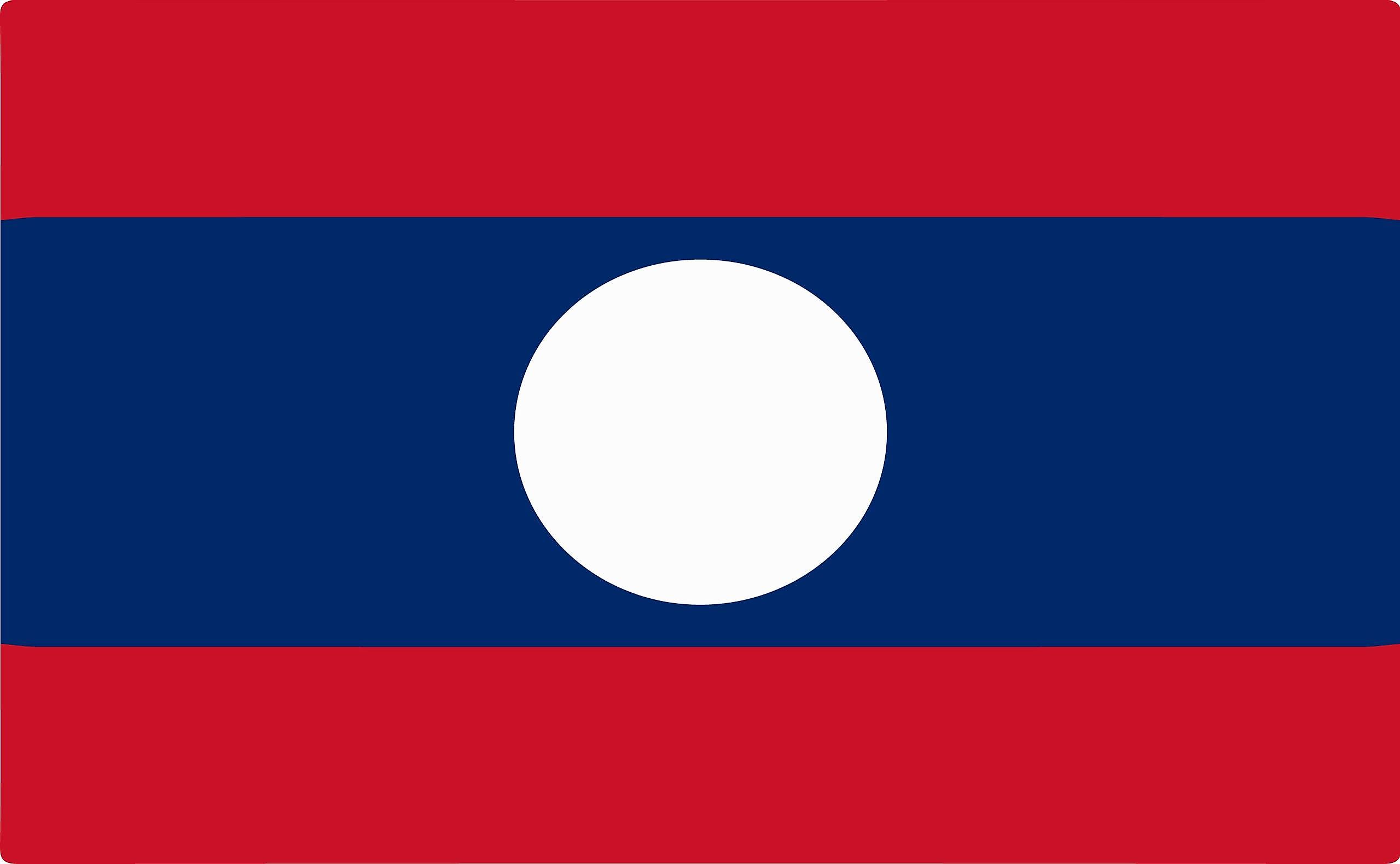 What Do The Colors And Symbols Of The Flag Of Laos Mean? WorldAtlas