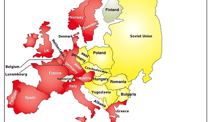 What Was the Eastern Bloc? - WorldAtlas