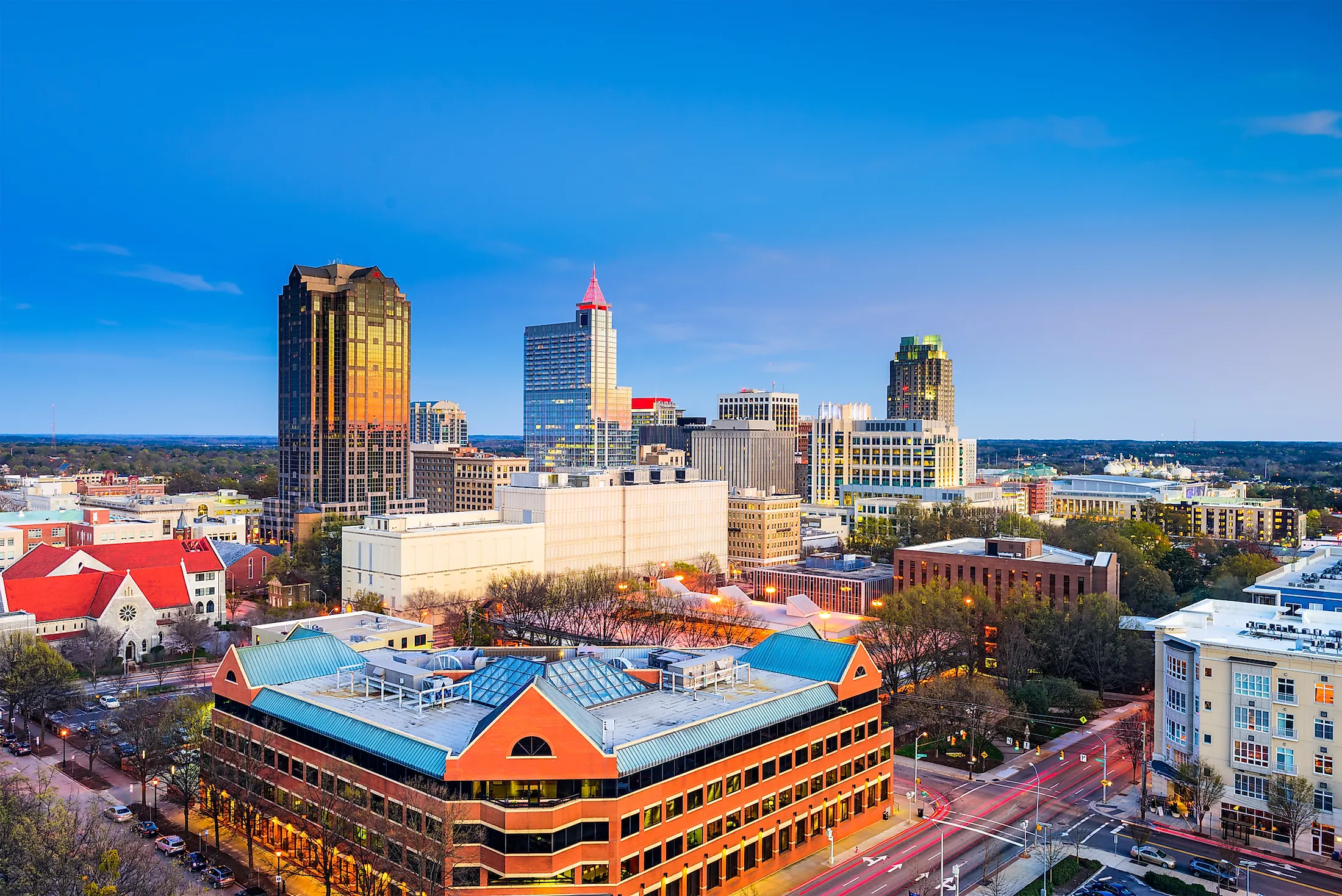 Raleigh, North Carolina WorldAtlas