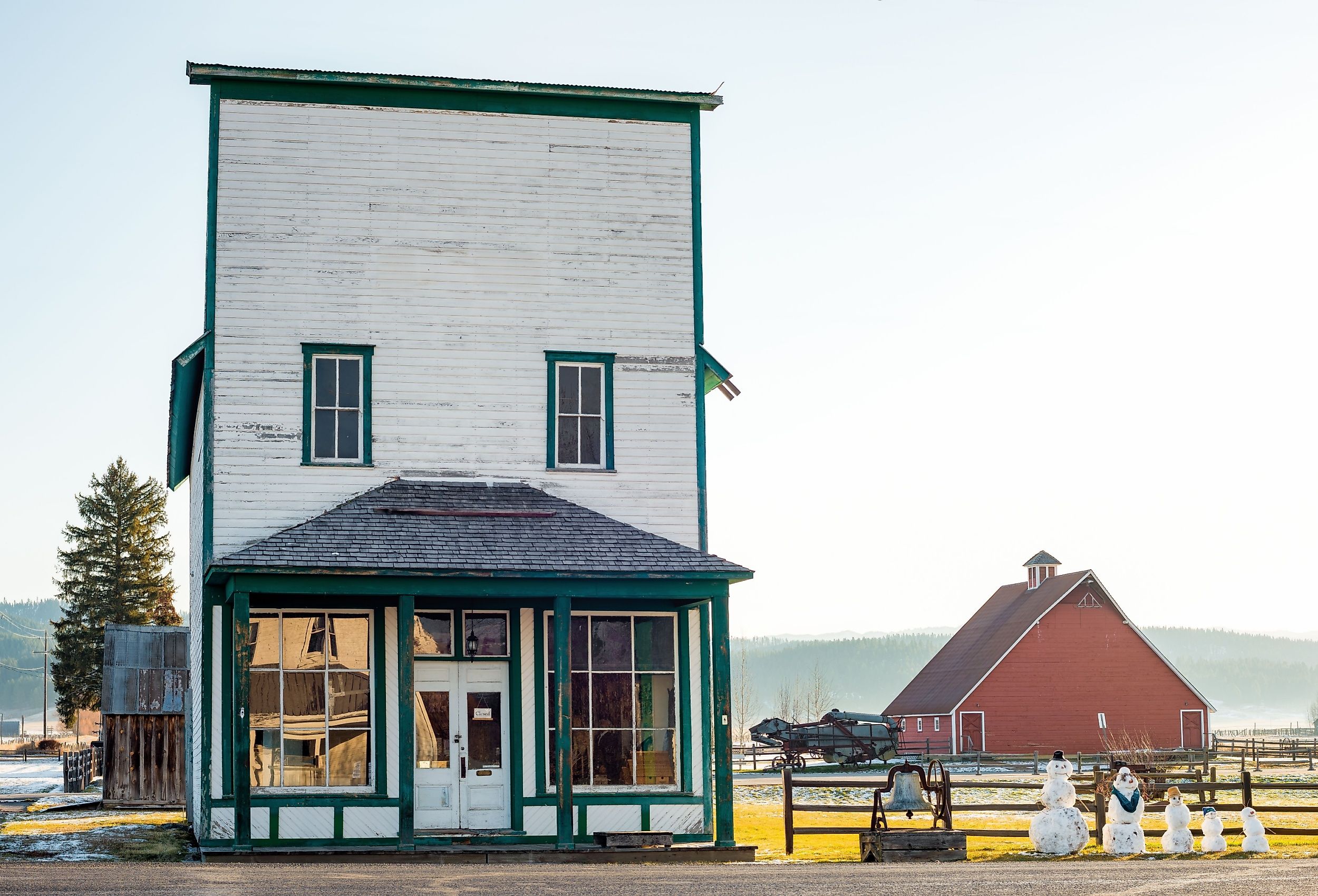 Exterior of the Roseberry General Store. 