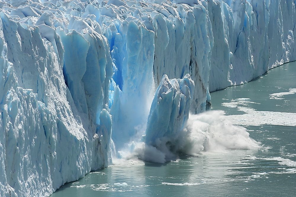 Antarctic Melting Glacier