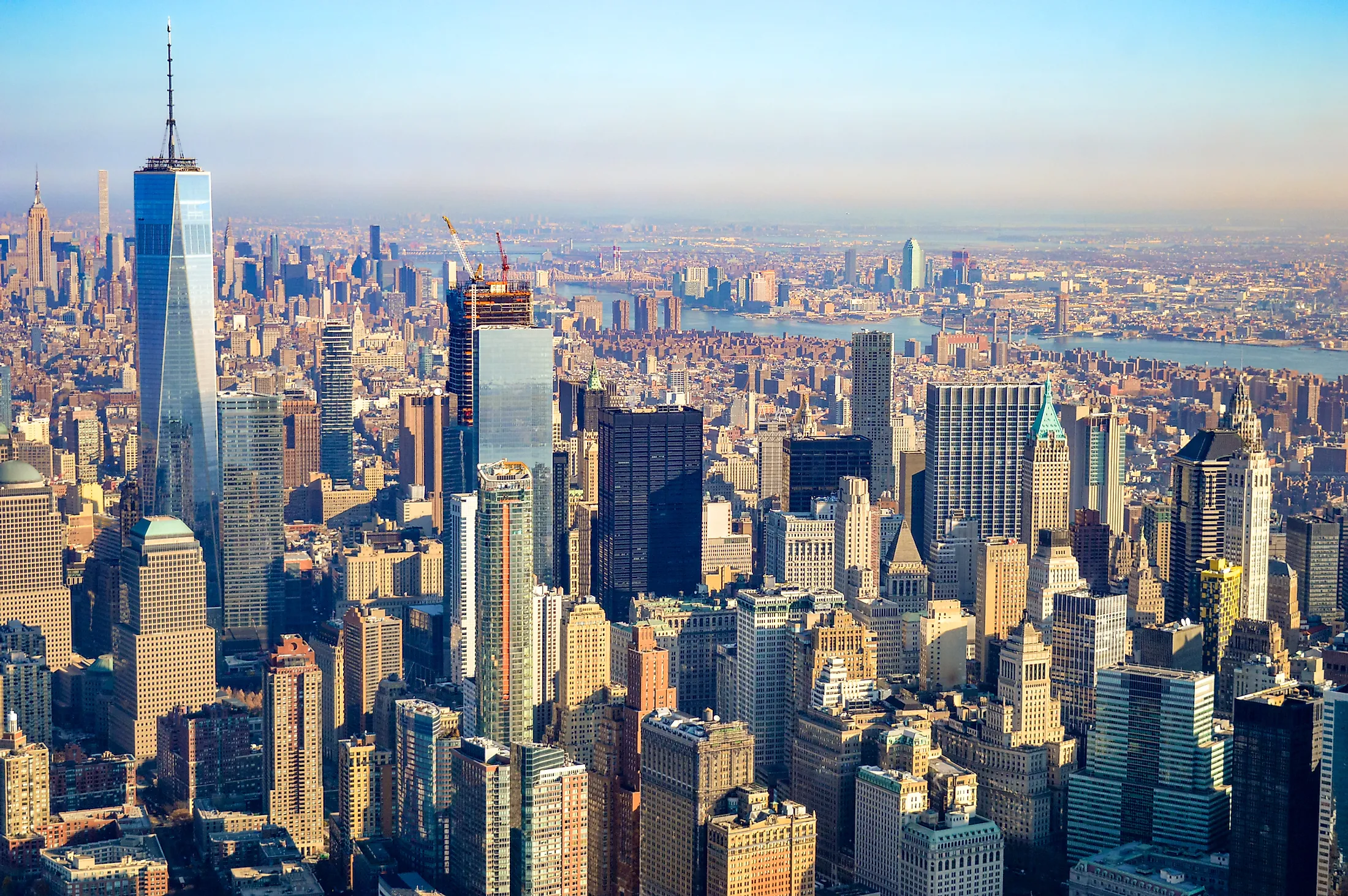 New York city skyline