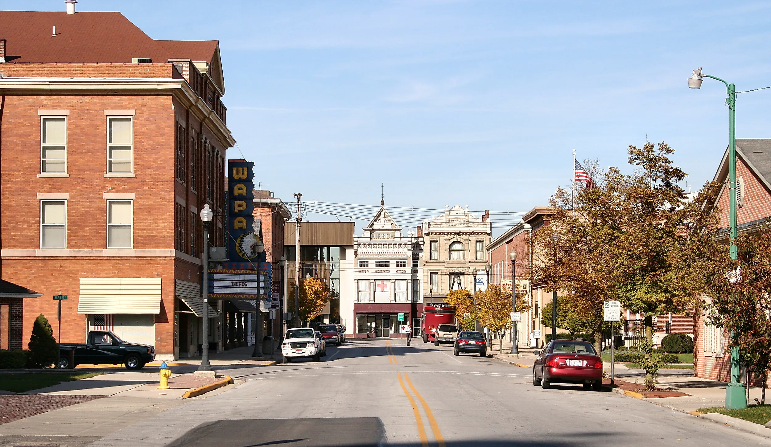 Downtown Wapakoneta, Ohio. Credit: Derek Jensen (Tysto), Public Domain, Wikimedia Commons