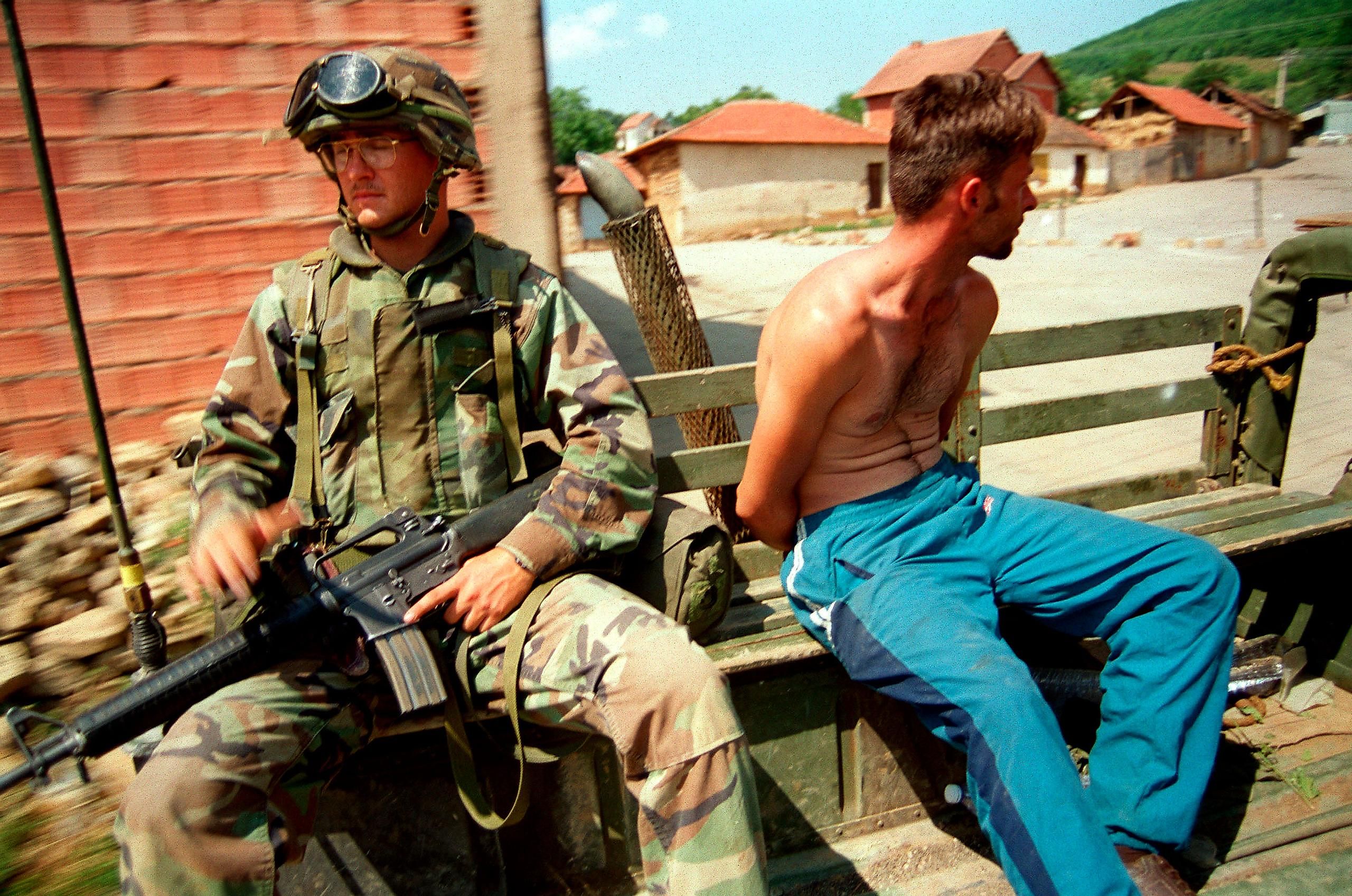 The Yugoslavian Civil War lasted from 1991-1999. Image credit: Image credit: defense.gov