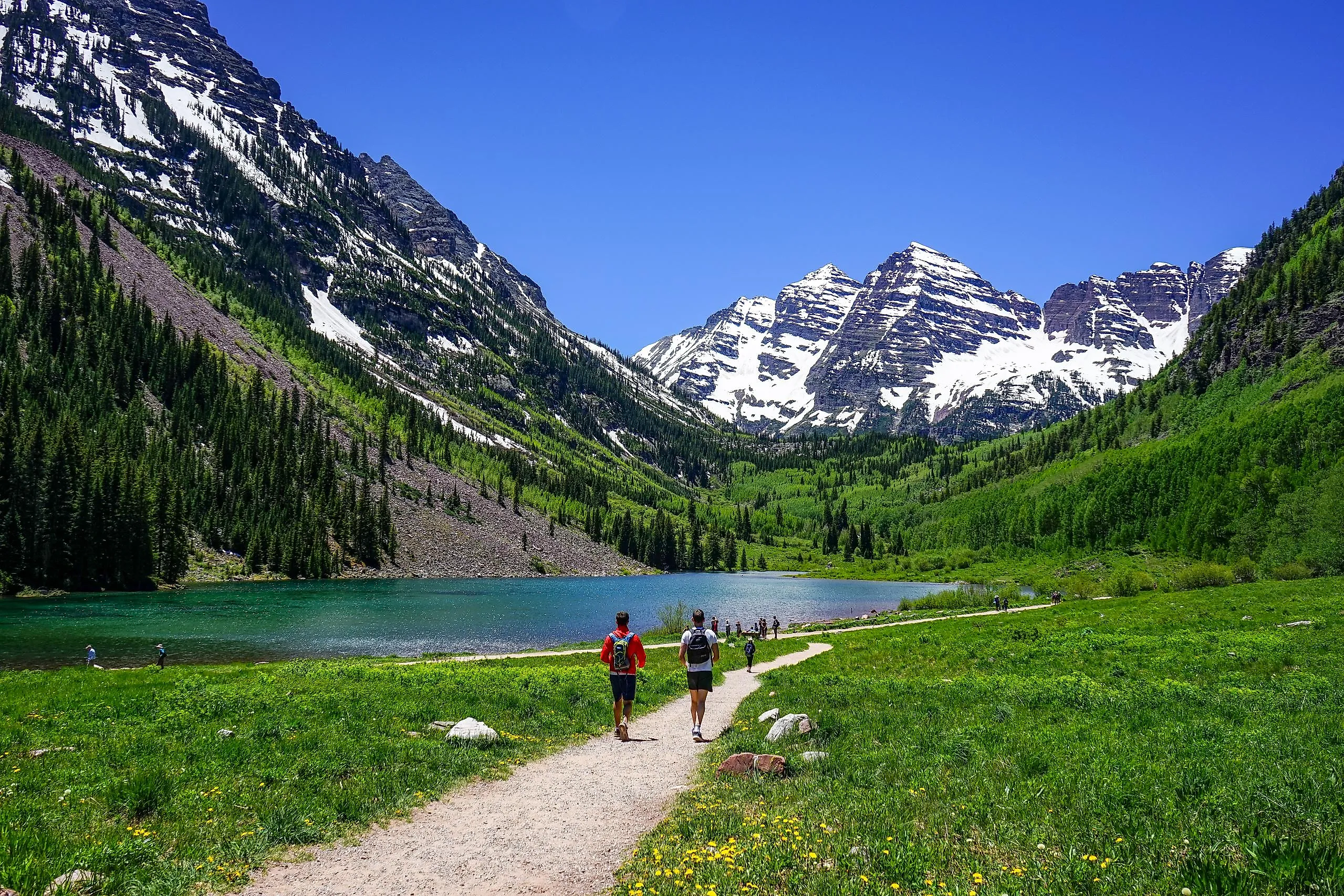 Maroon Bells, Aspen, Colorado.