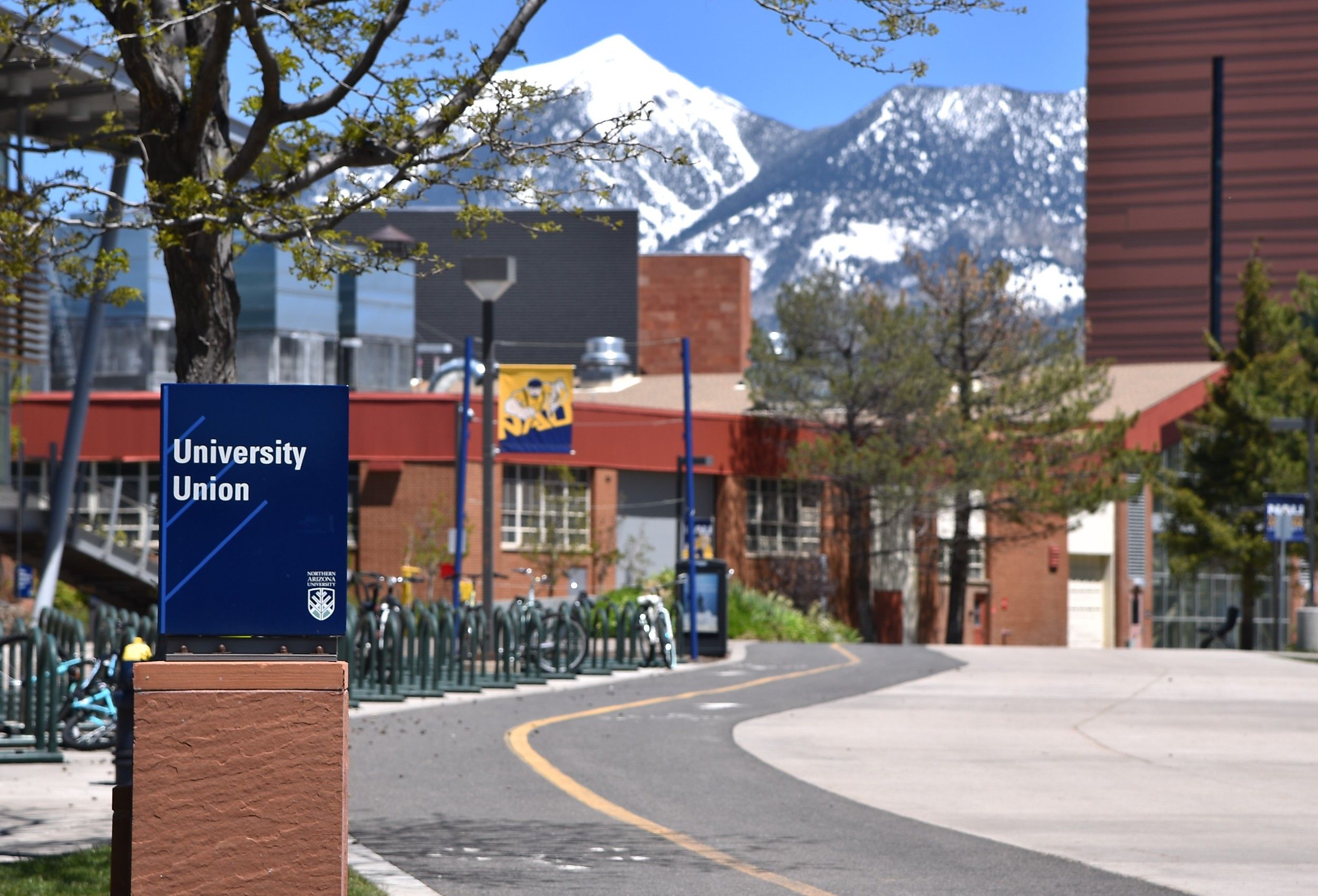 Northern Arizona University campus in Flagstaff Arizona. Image credit Thomas Trompeter via Shutterstock