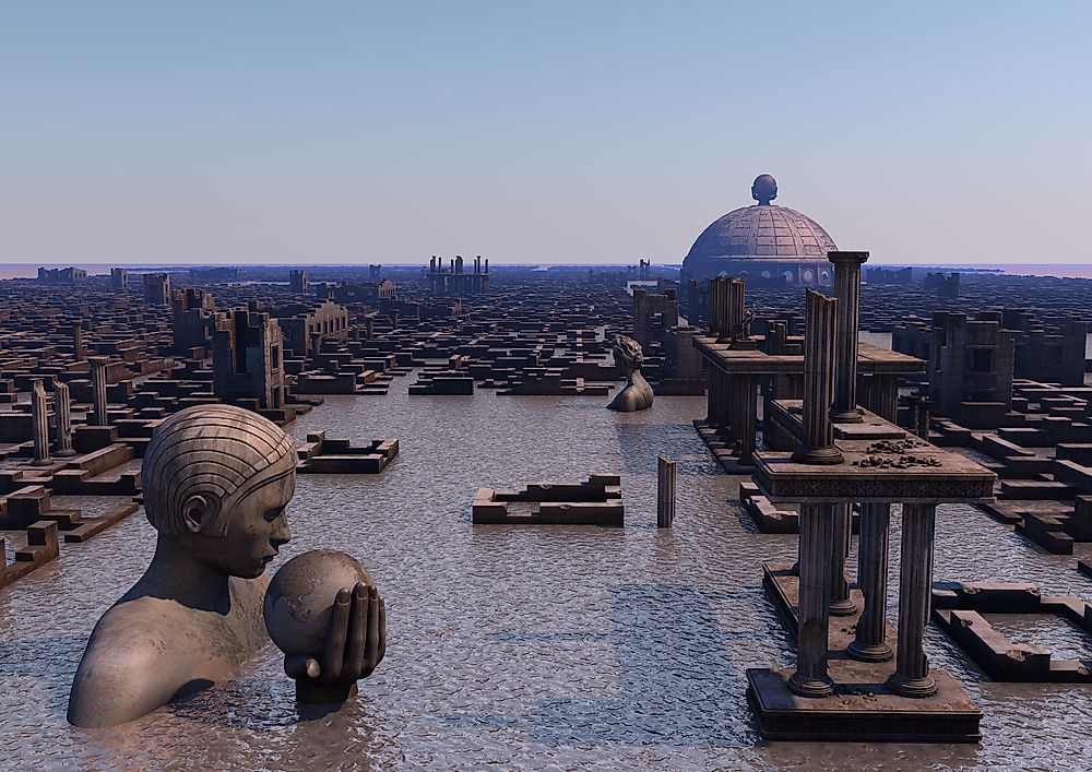 the region was connected to Atlantis.