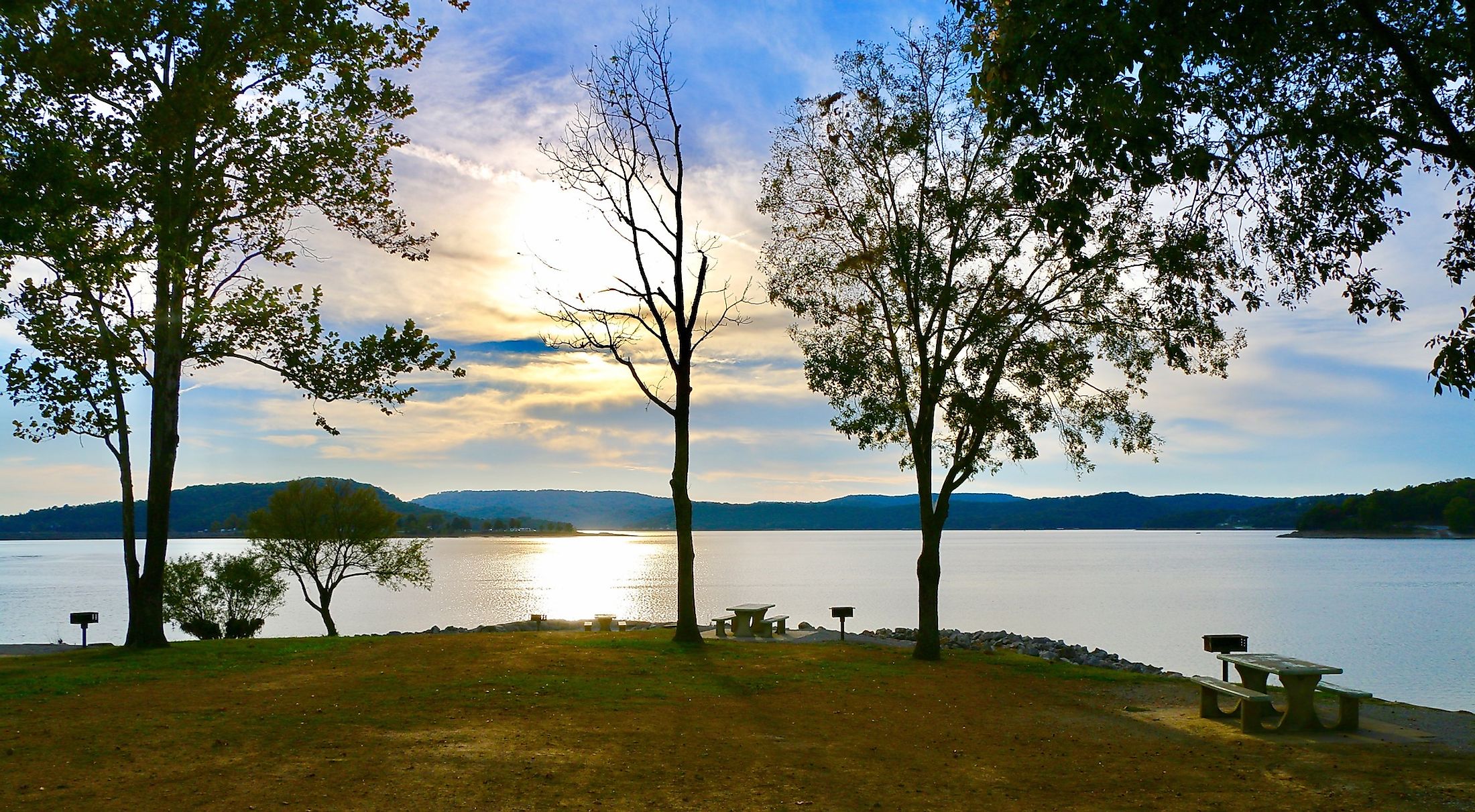 Bull Shoals Lake, Arkansas.