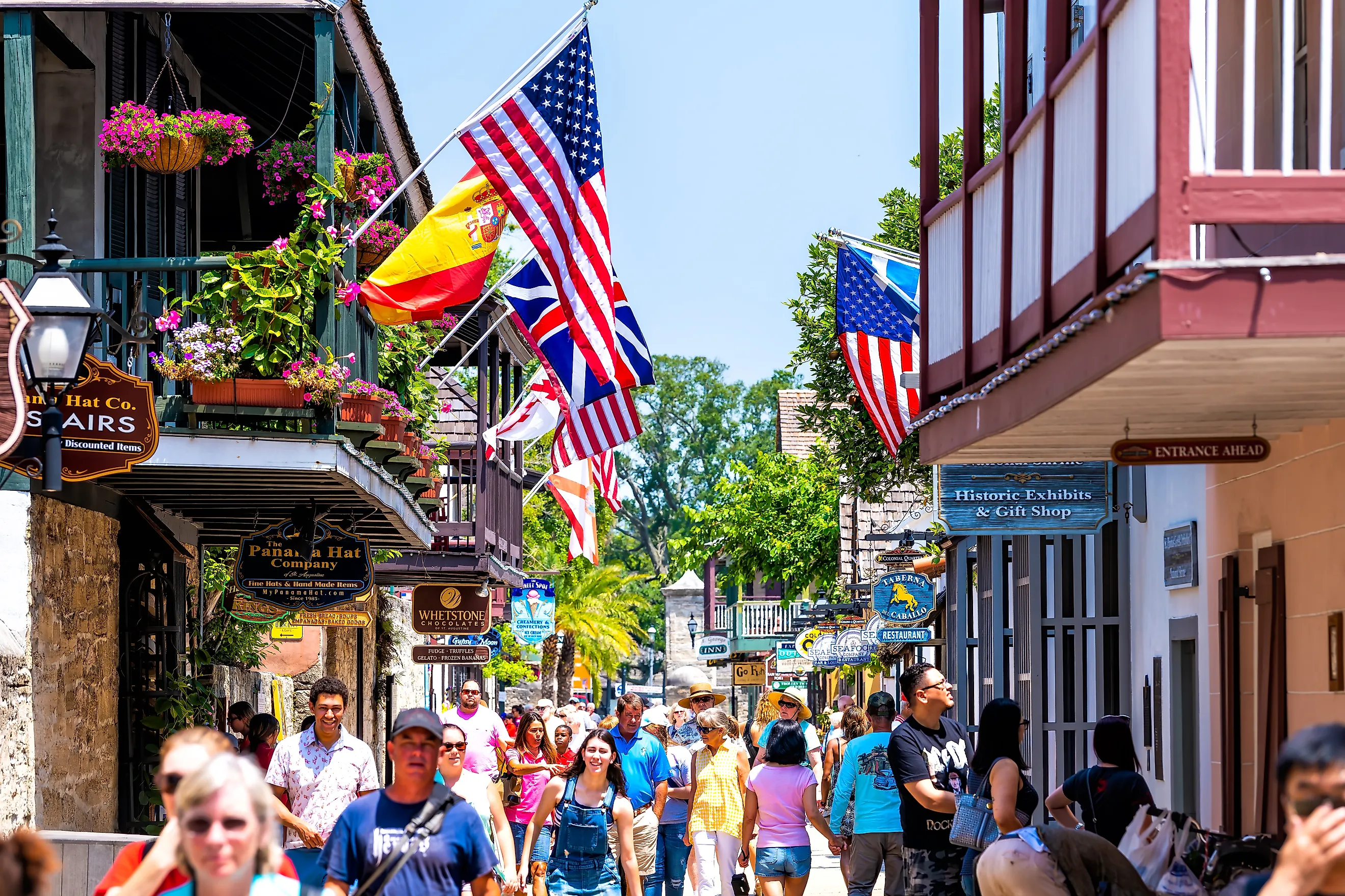 St. George Street in Saint Augustine, Florida. Image credit: Andriy Blokhin / Shutterstock