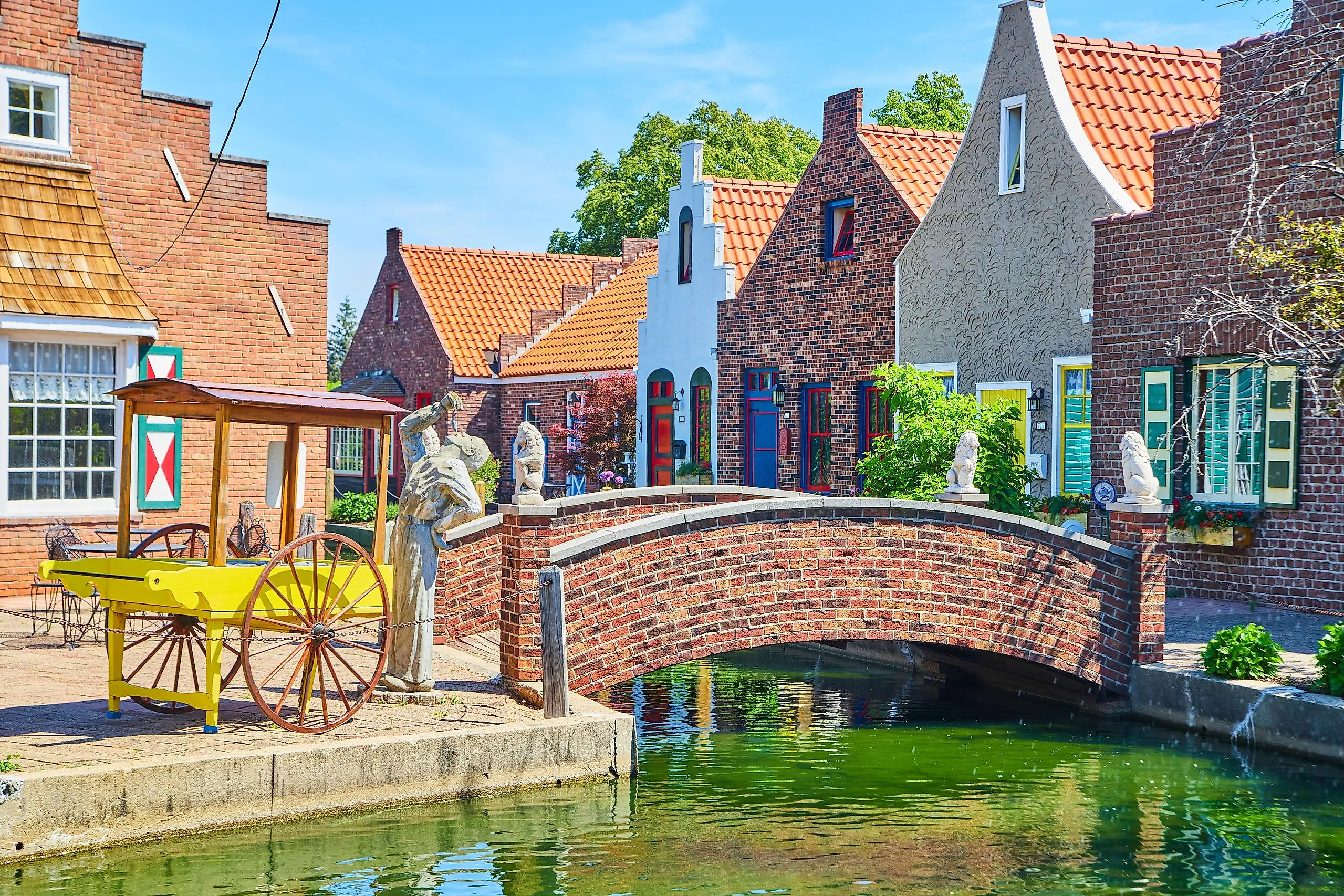 The charming town of Holland, Michigan.