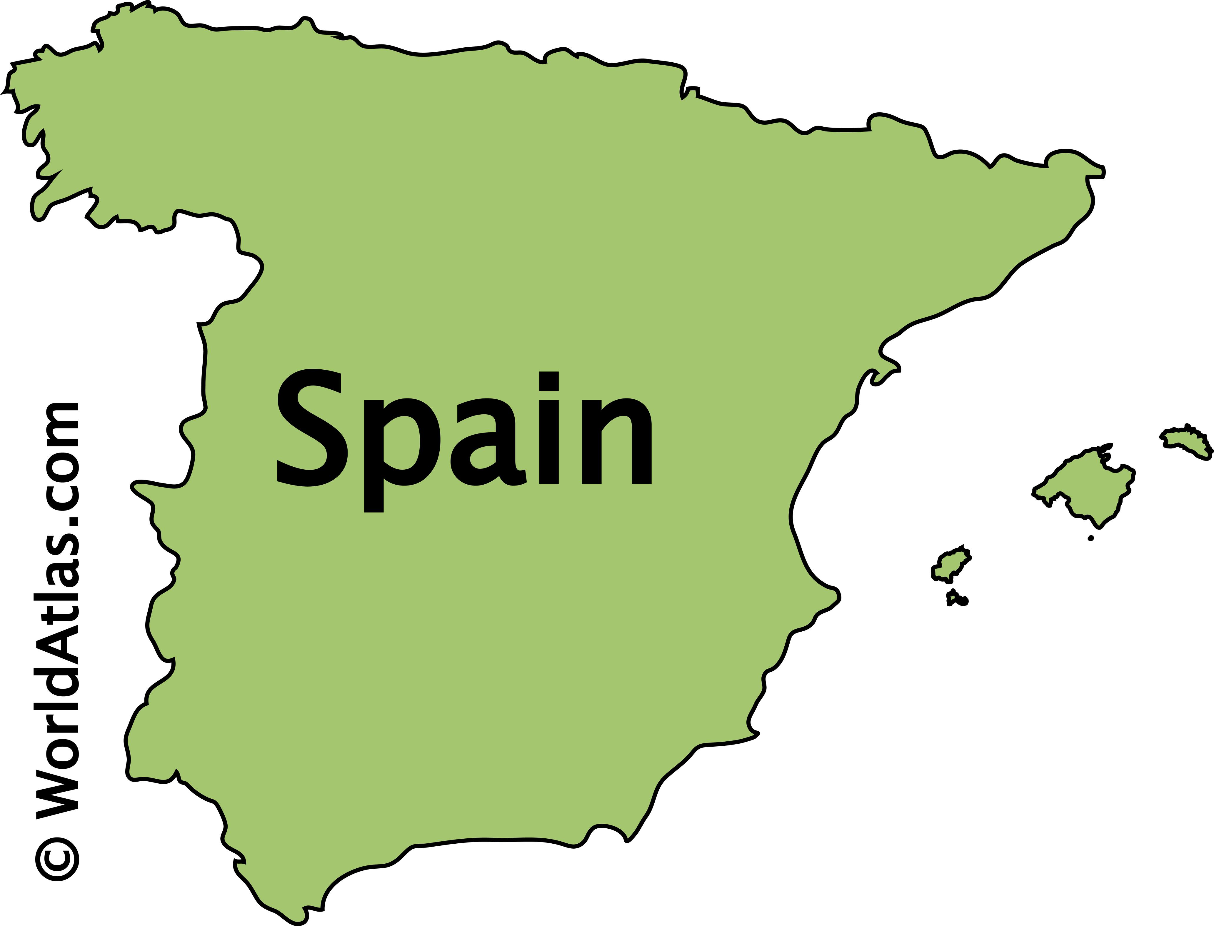 Spain Maps Facts World Atlas